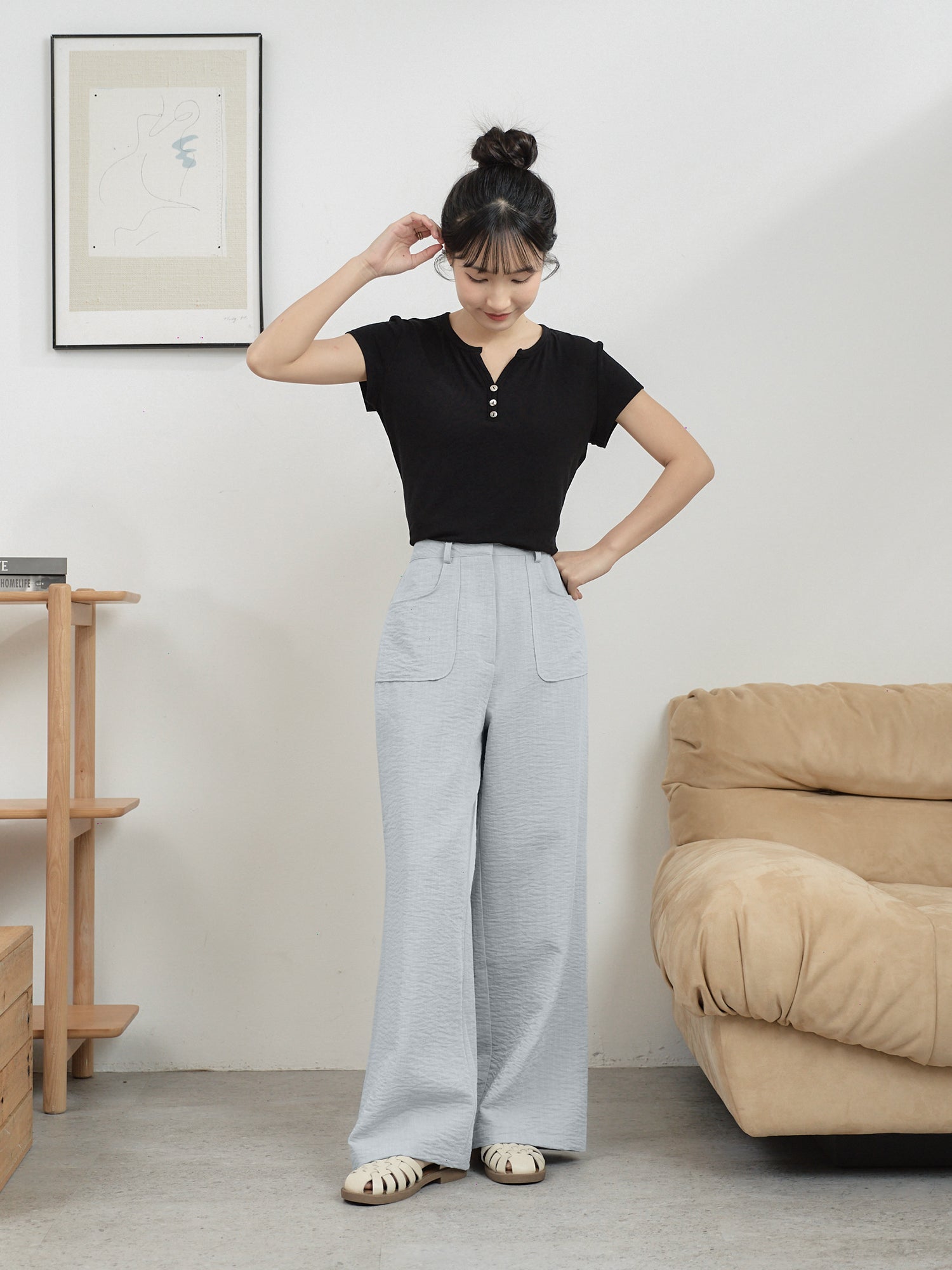 Patch Pocket Pants