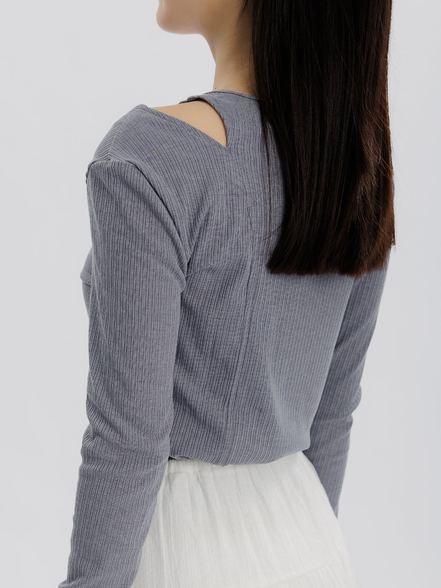 Lucia Cut Out Buttoned Top