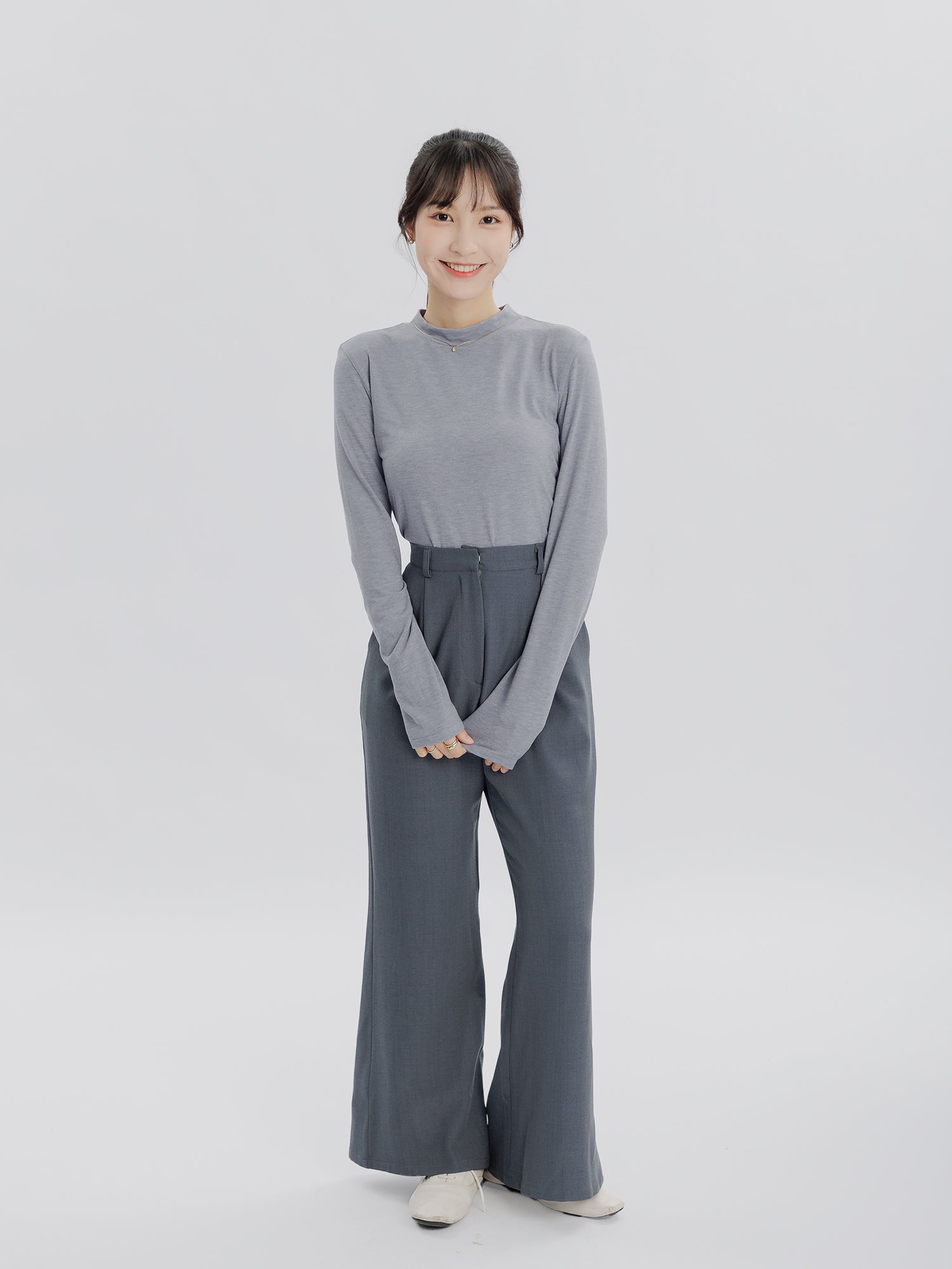 Natalie High Neck Soft Top