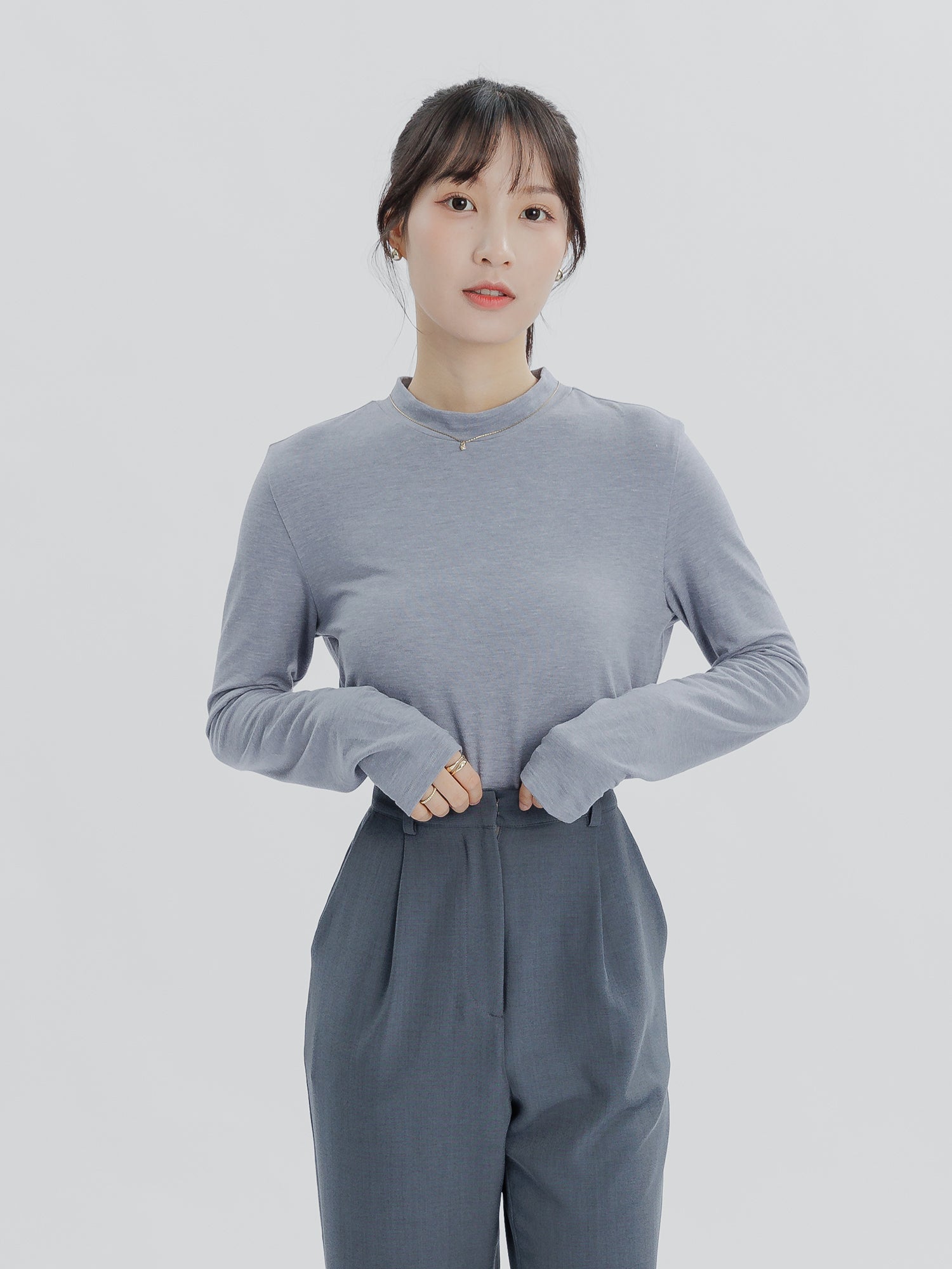 Natalie High Neck Soft Top