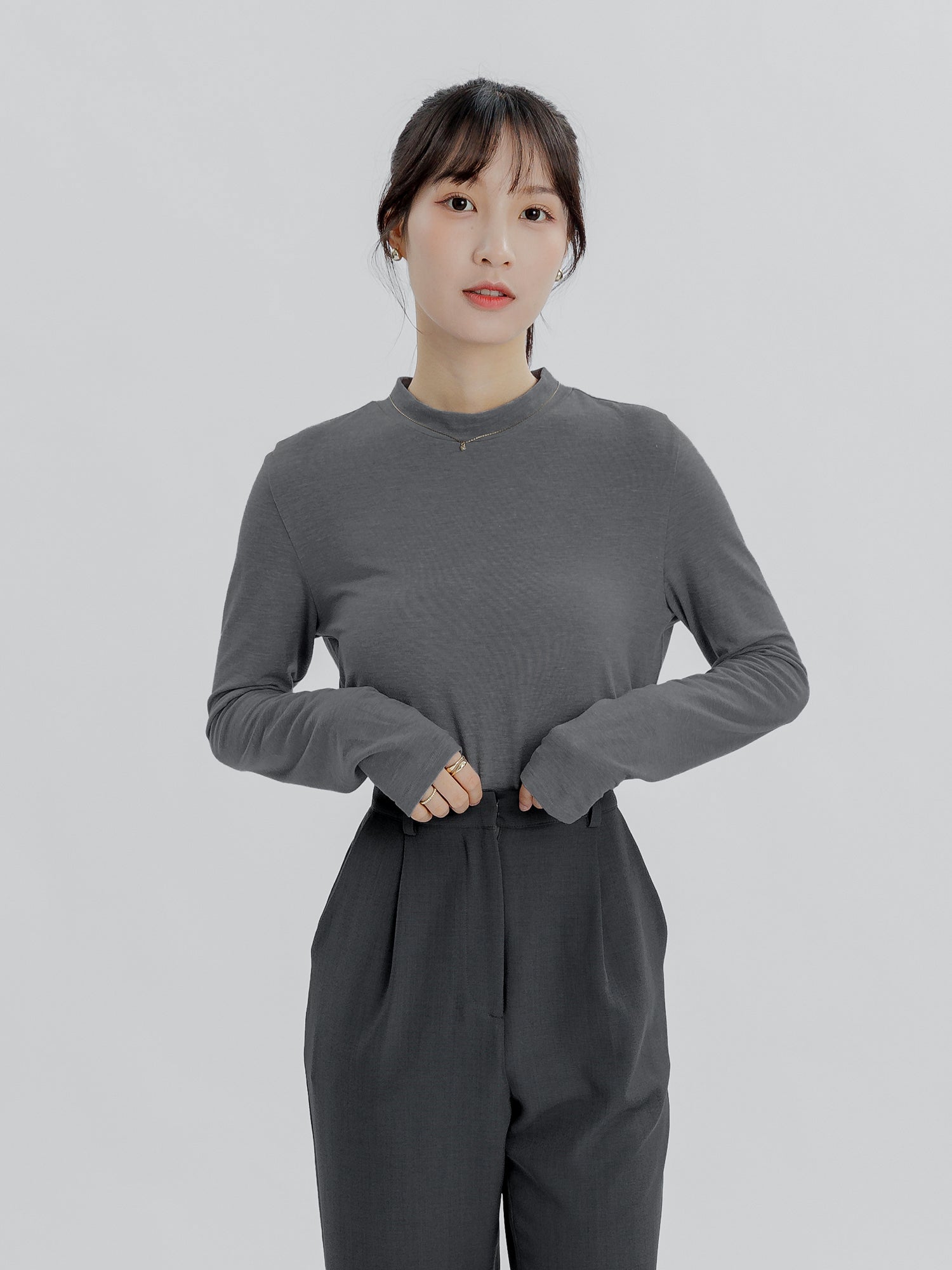 Natalie High Neck Soft Top