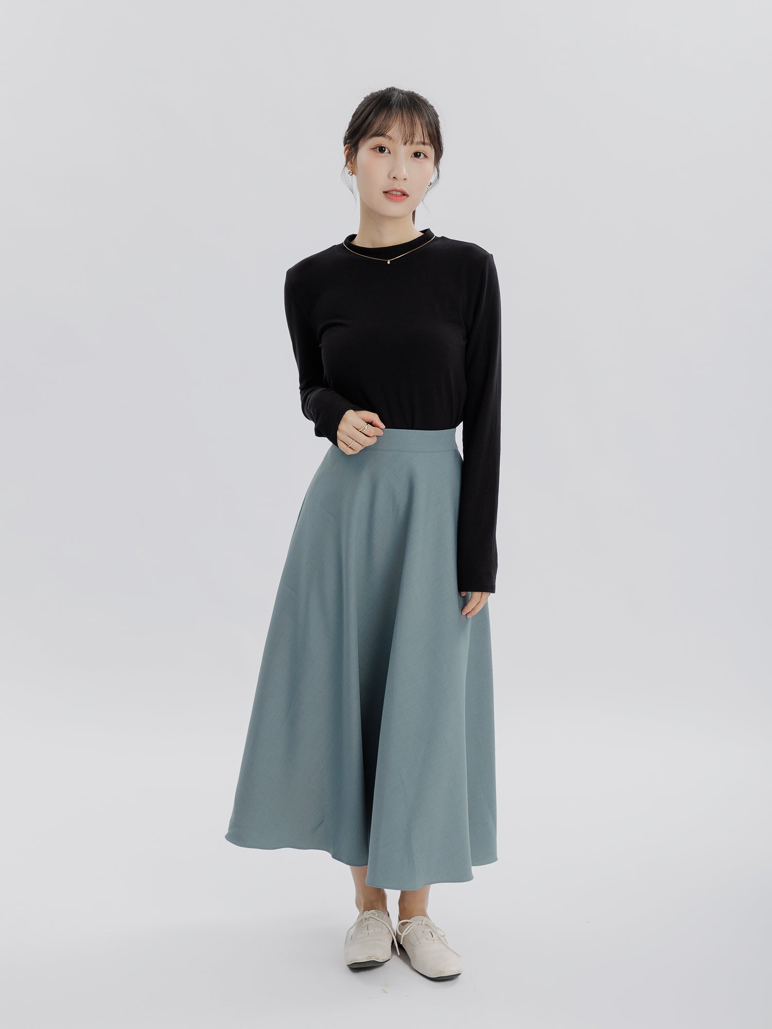 Natalie High Neck Soft Top