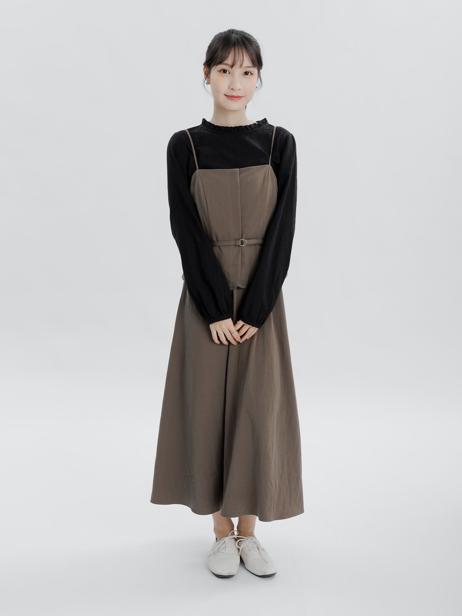 Luxe Strappy Layered Dress