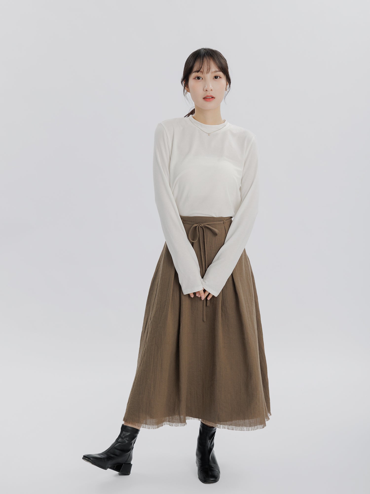 Natalie High Neck Soft Top