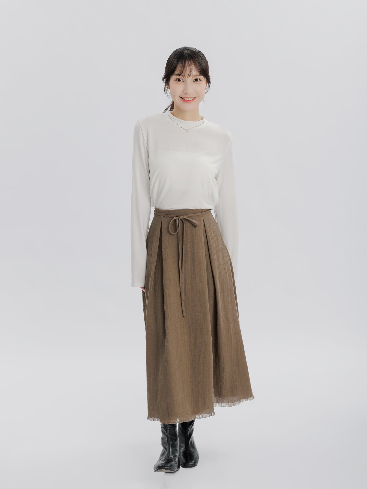 Natalie High Neck Soft Top