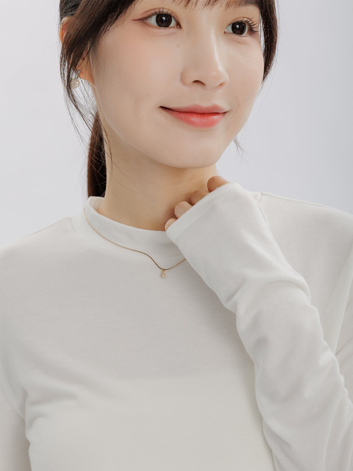 Natalie High Neck Soft Top