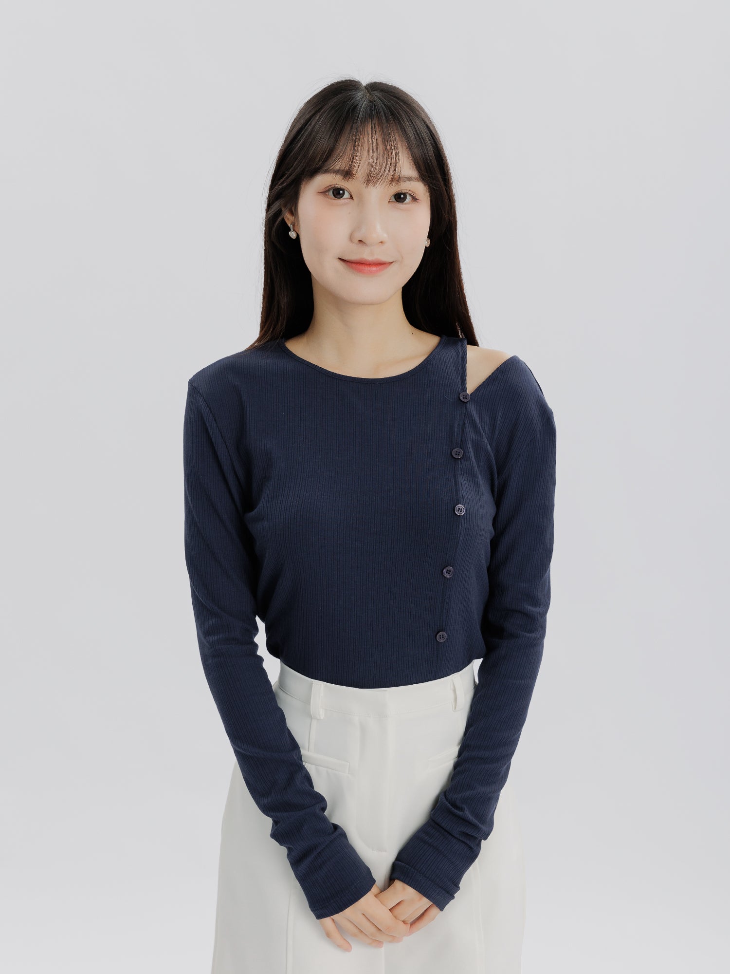 Lucia Cut Out Buttoned Top