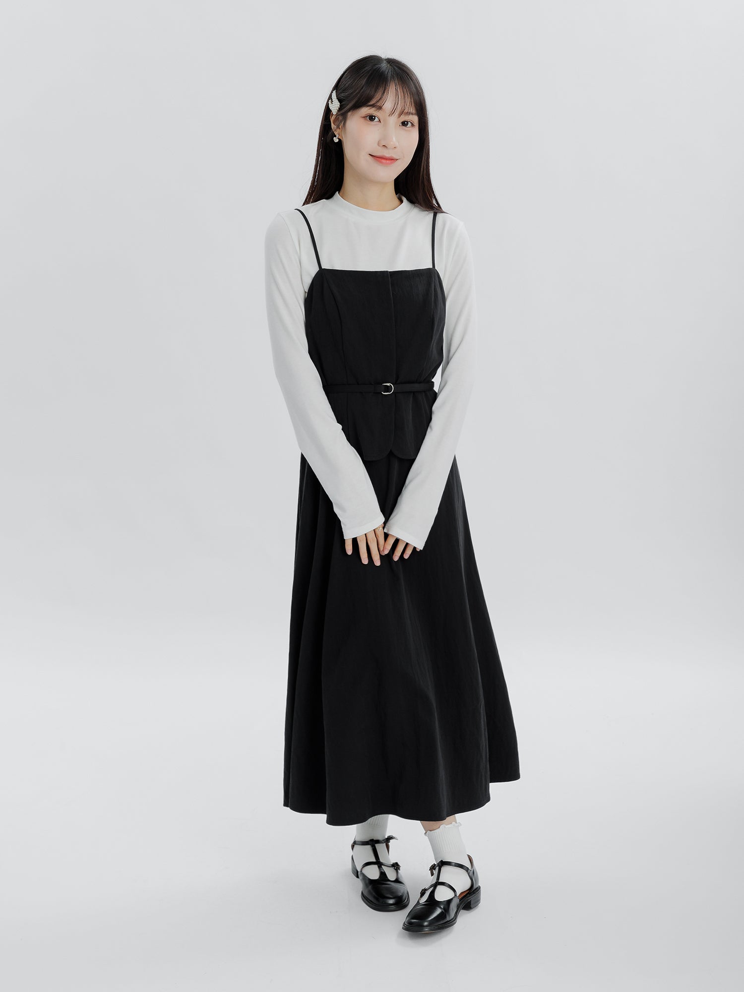 Luxe Strappy Layered Dress
