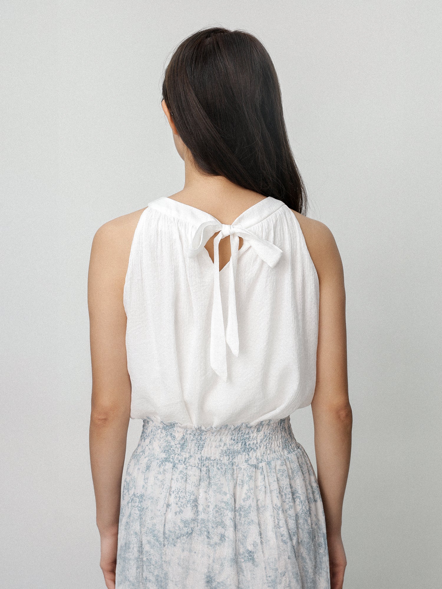 Valencia Halterneck Sleeveless Top