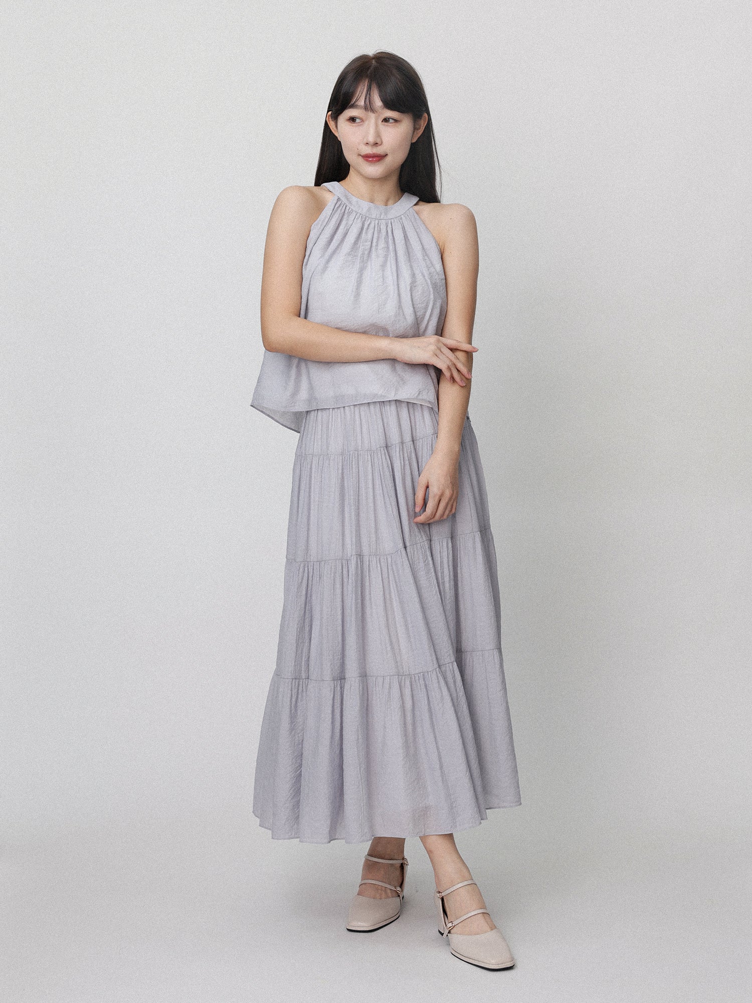 Valencia Halterneck Sleeveless Top