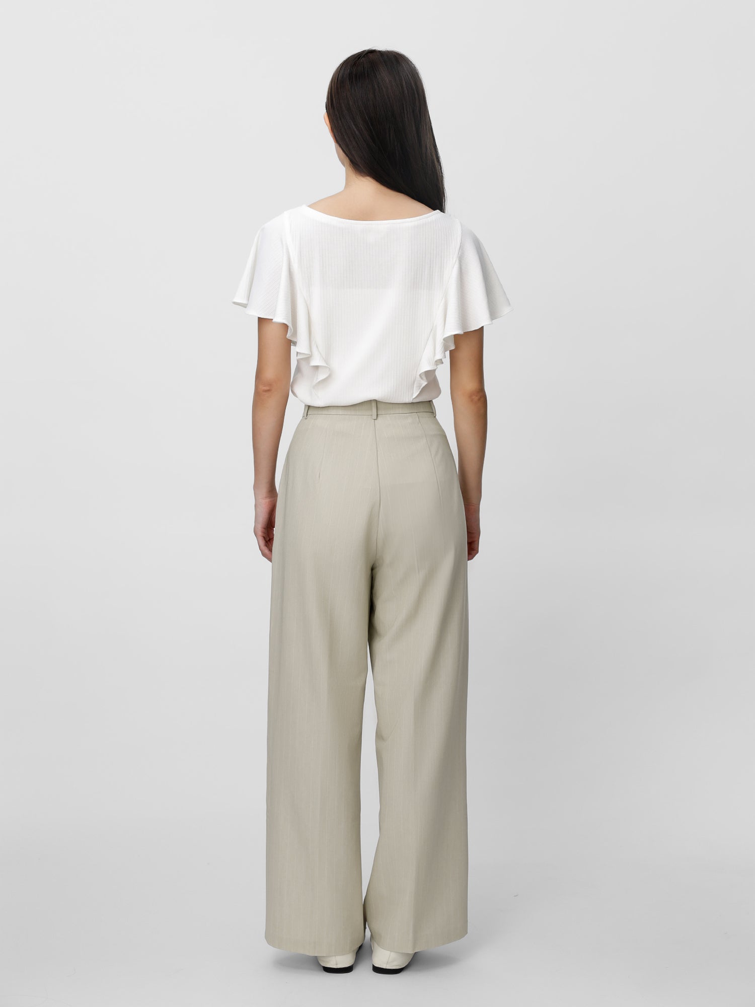 Eloise Striped Straight Leg Pants