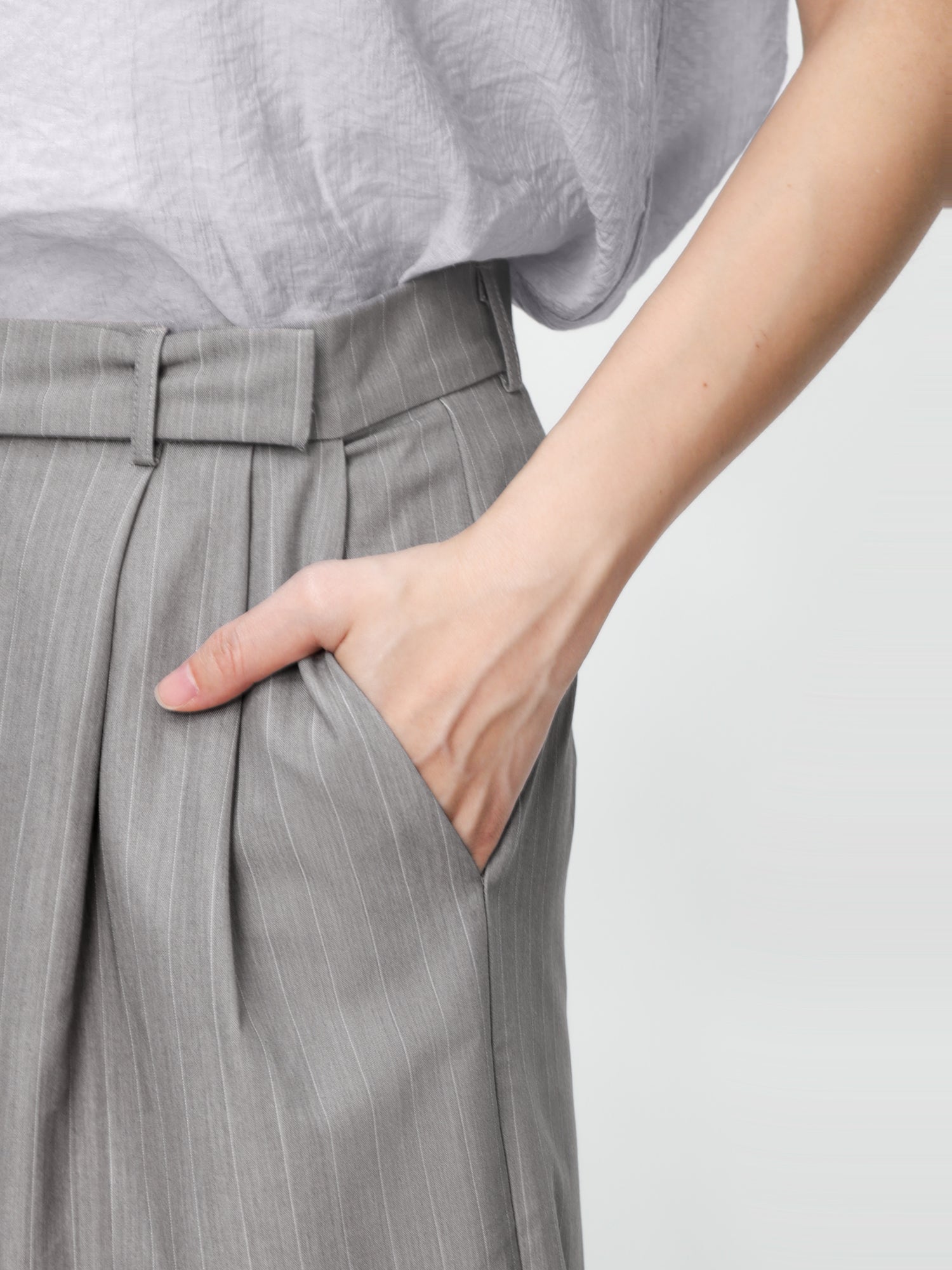 Eloise Striped Straight Leg Pants
