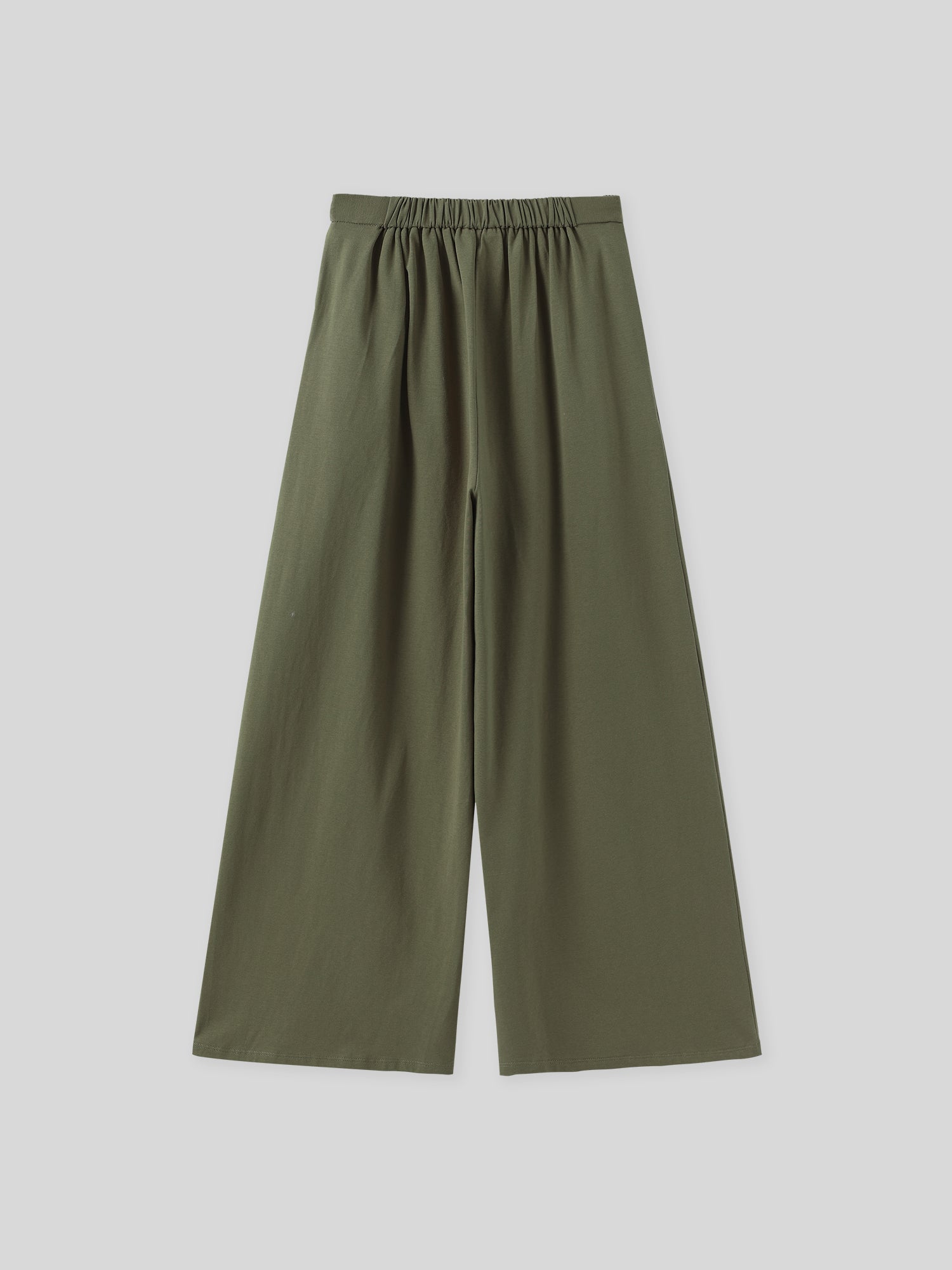 Cotton Pleated Wide Leg Pants (3 Colours)