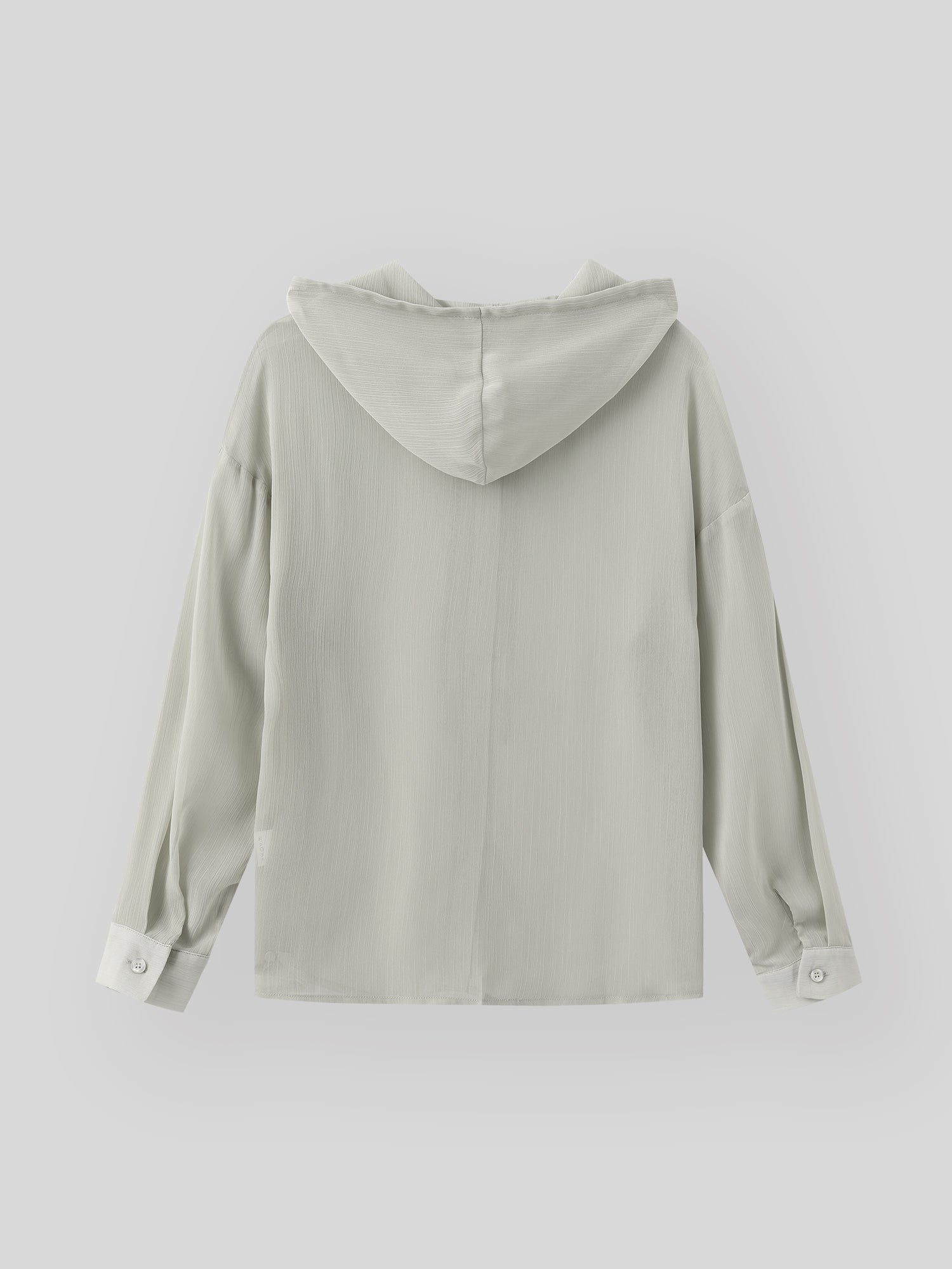 Sheer Hooded Button up Top (4 Colours)