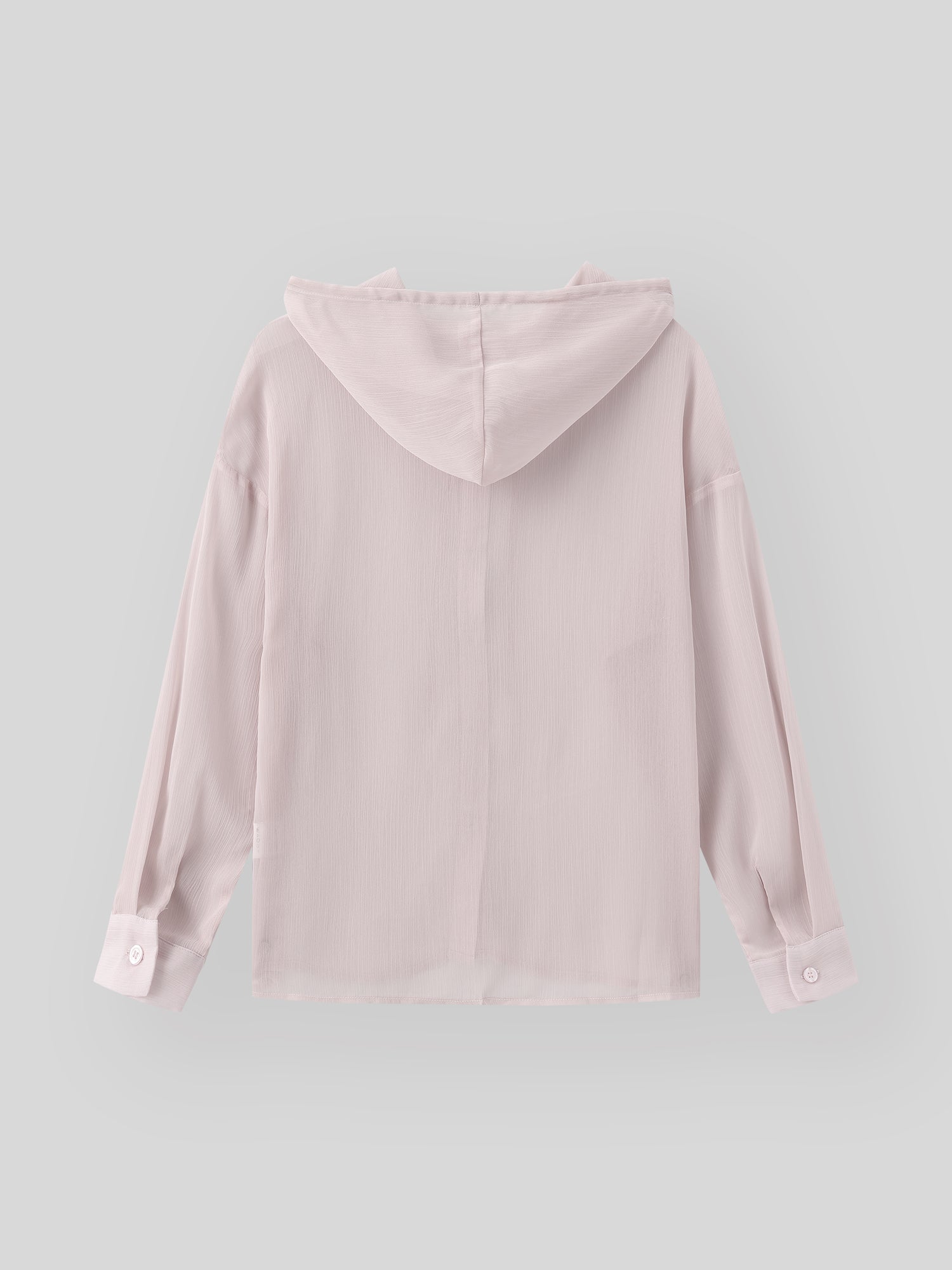 Sheer Hooded Button up Top (4 Colours)