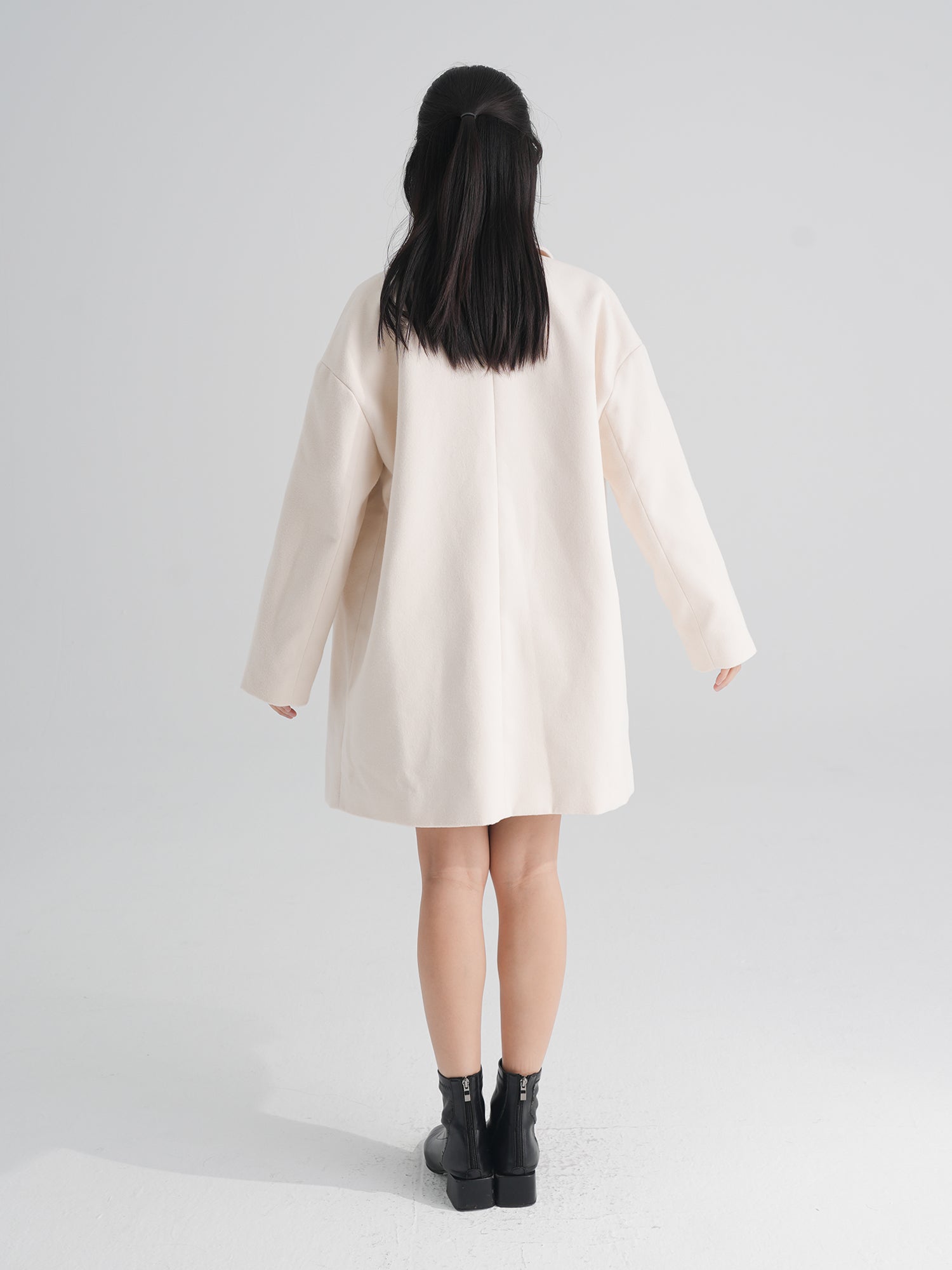 Remy Cute Collared Button Coat*