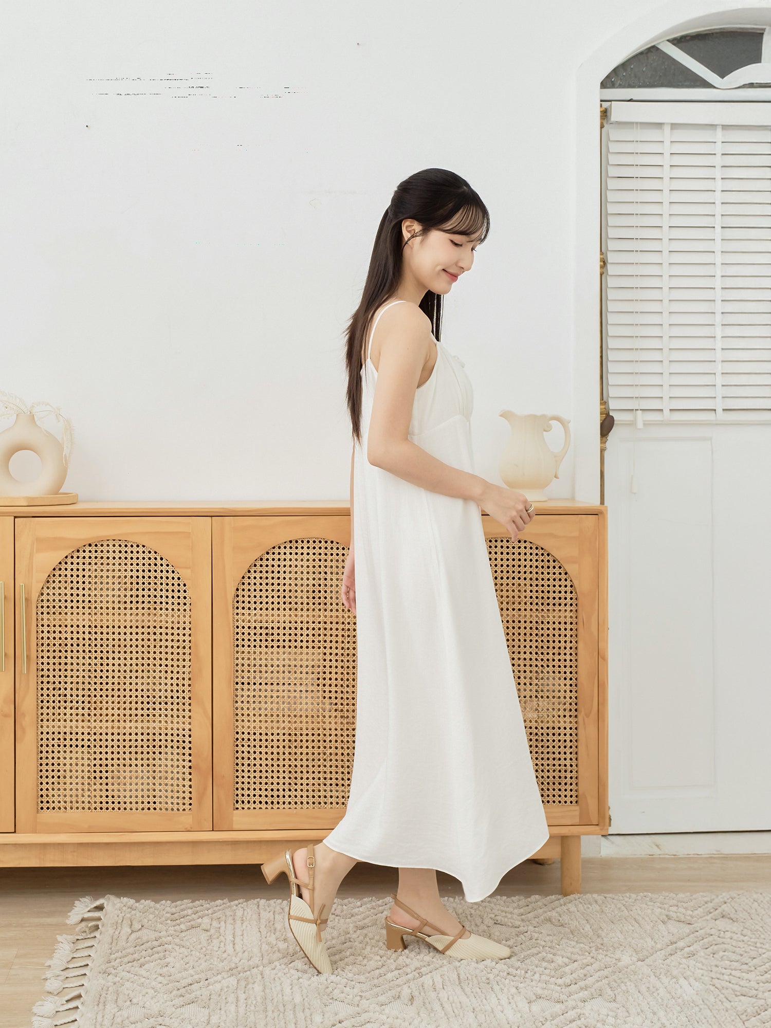 Juliette Summer Slit Cami Dress