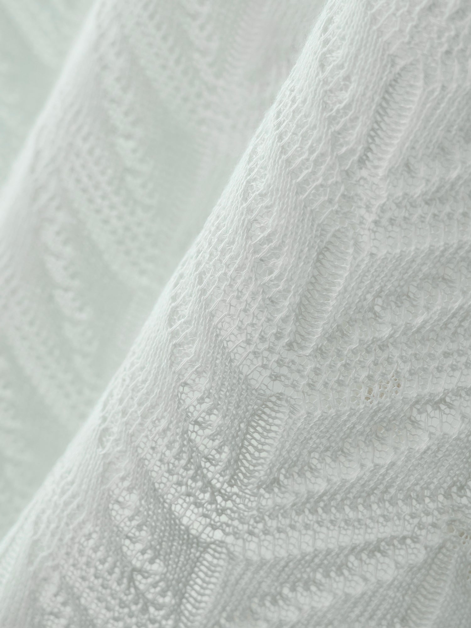 Oversized Crochet Sweater