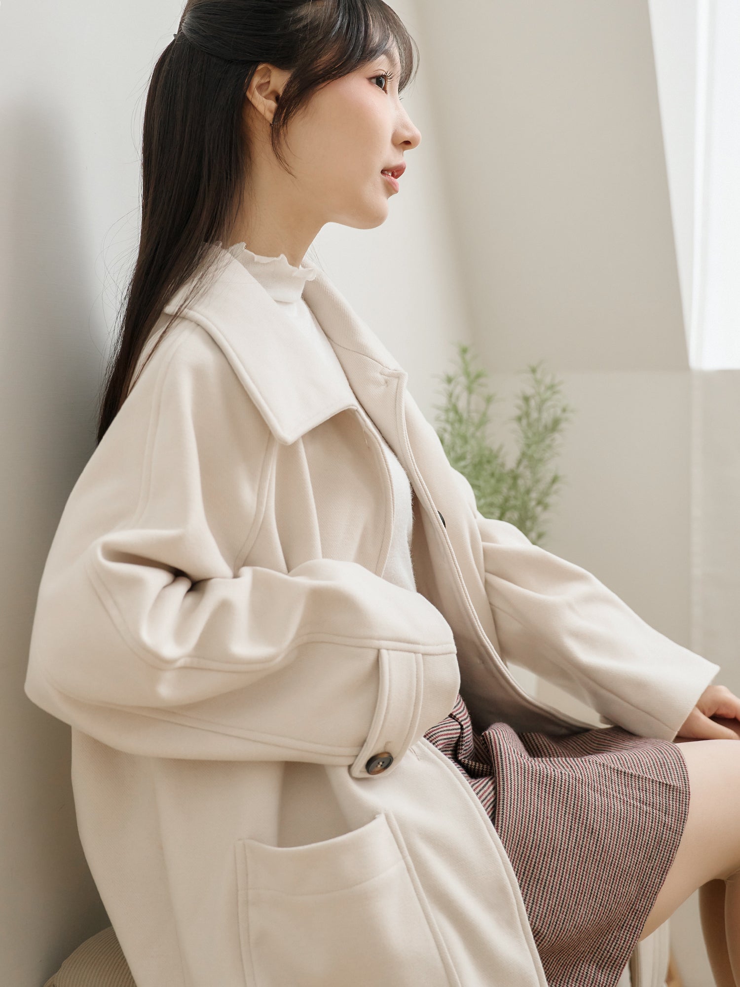 Premium Buttoned Coat