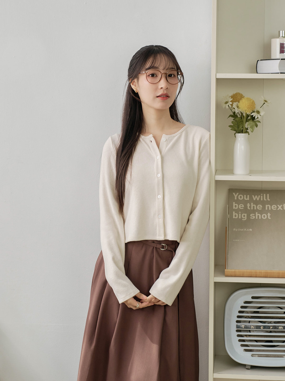 Soft Touch Cashmere Buttoned Cardigan