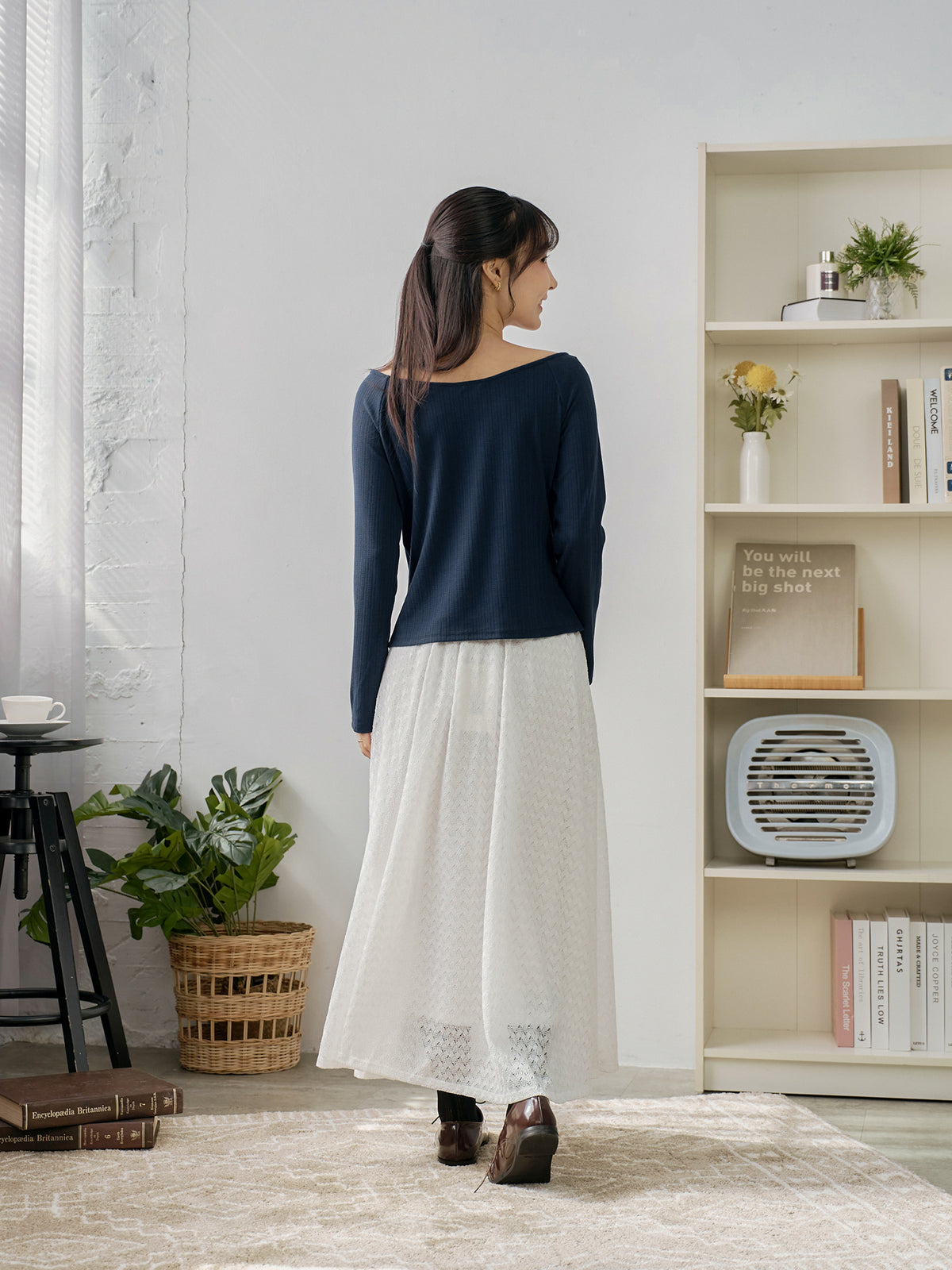V-neck Front Gather Top