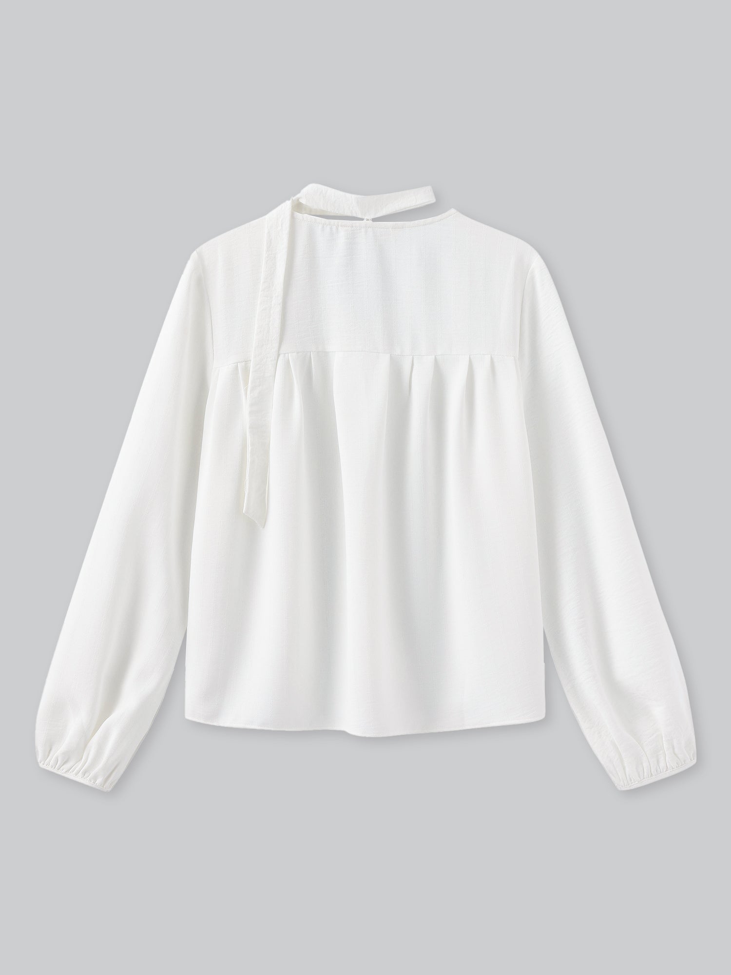 Fleur V-Neck Tie Blouse