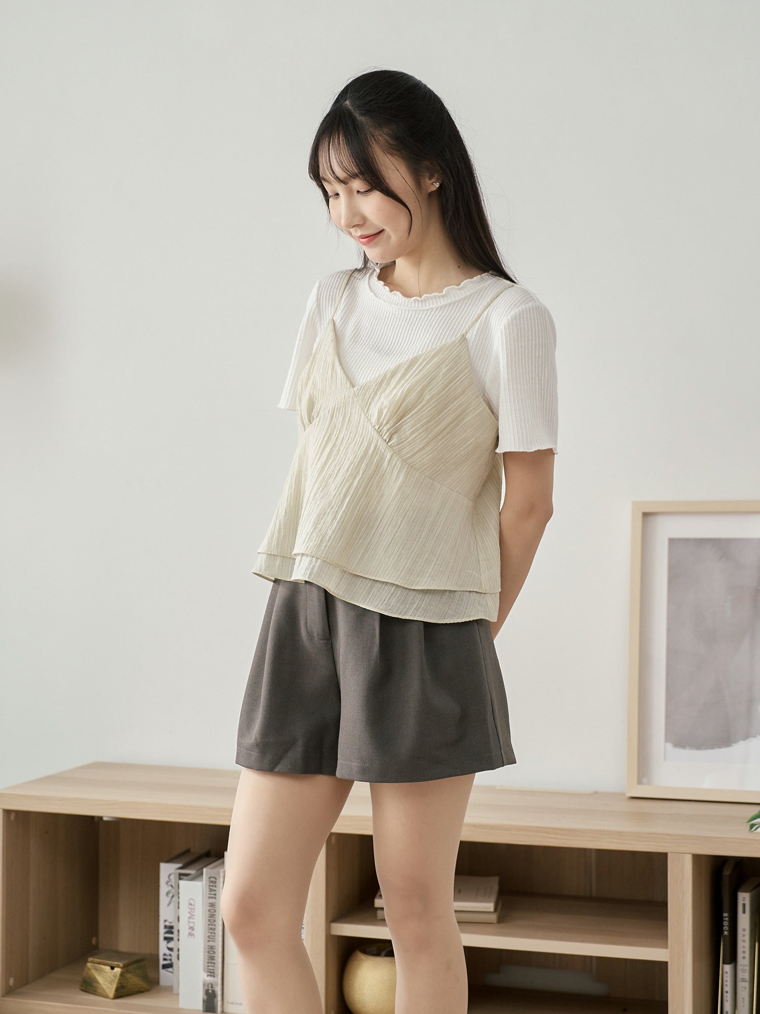 Striped Layer Cami Top