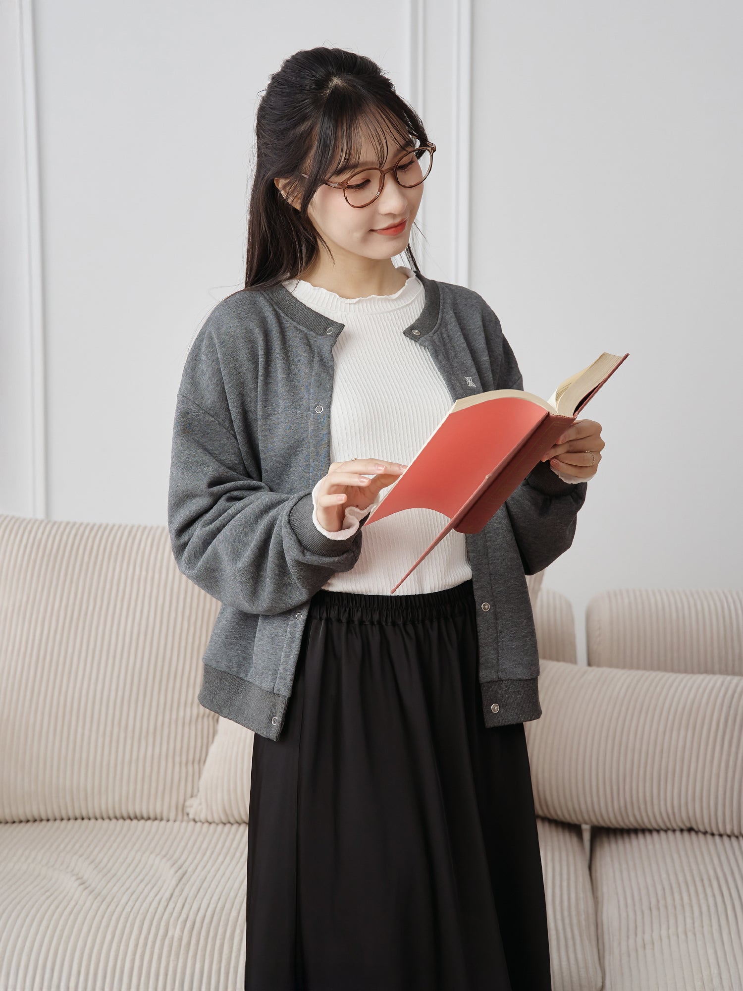 衛衣料寬鬆外套