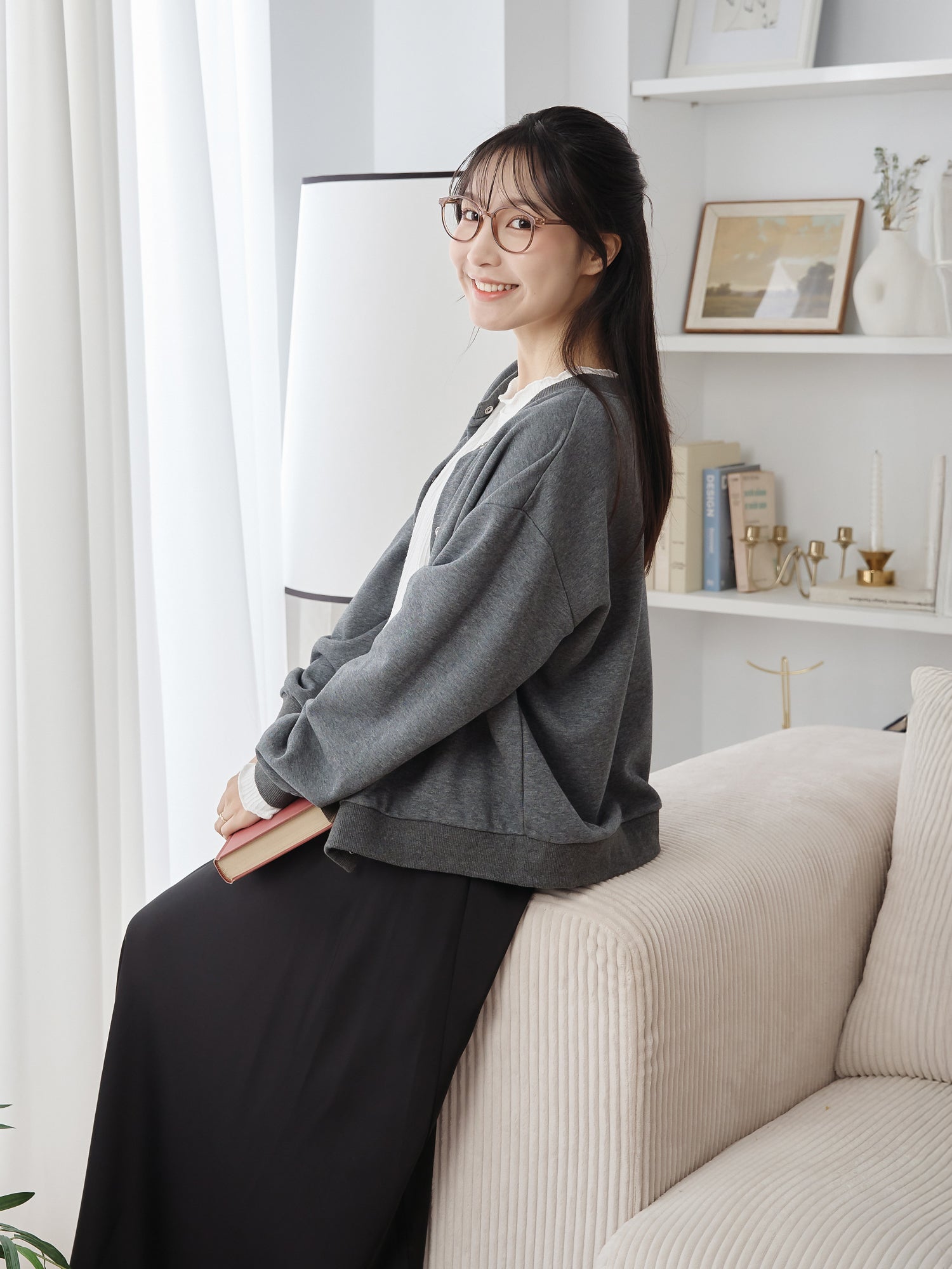 衛衣料寬鬆外套