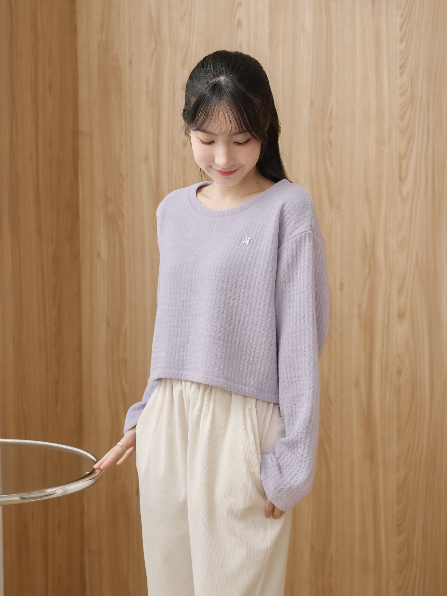 Cotton Candy Knit Top