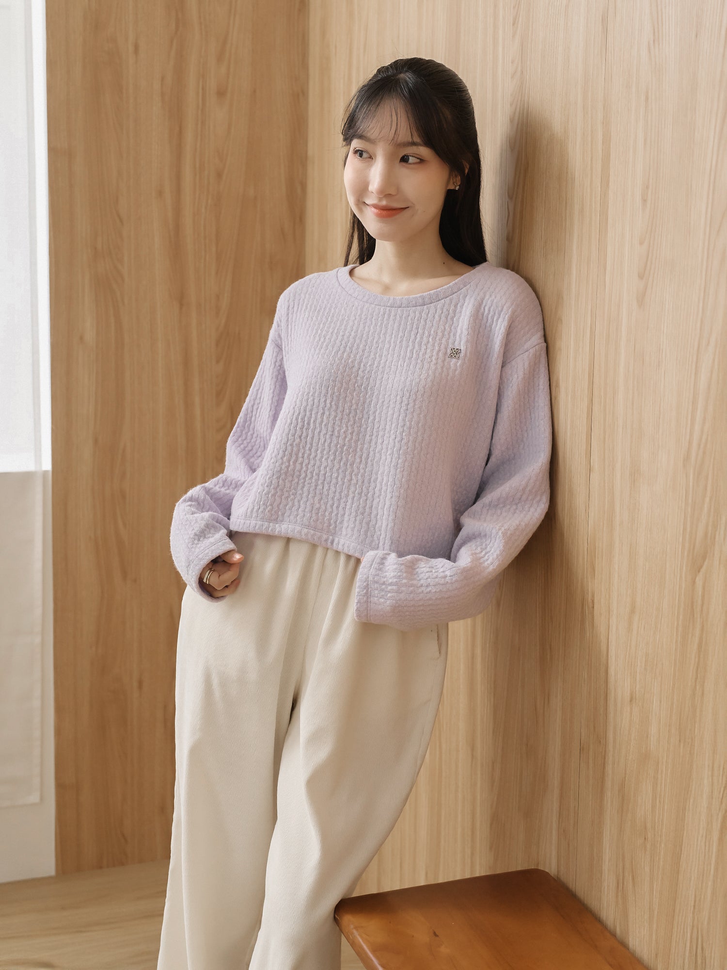 Cotton Candy Knit Top