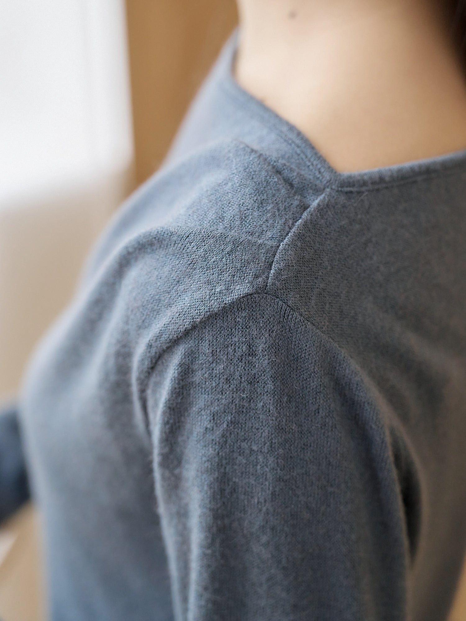 氣質打褶針織上衣