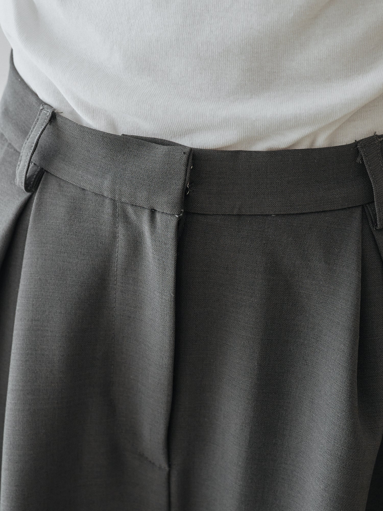 Pleated Midi Skirt
