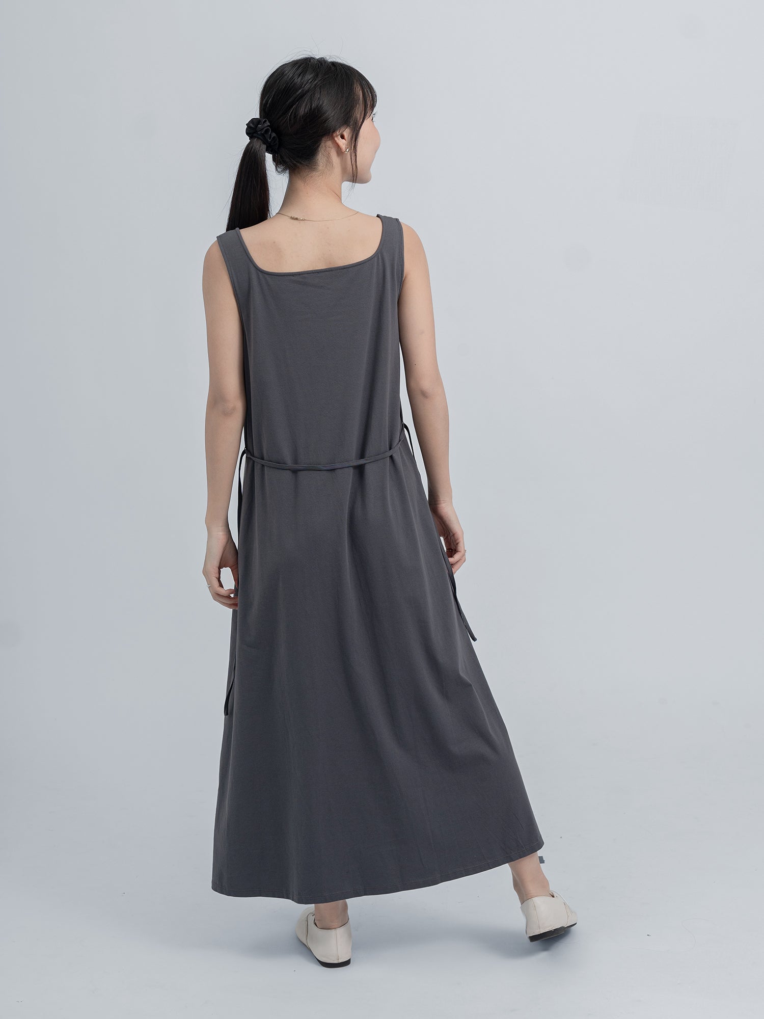 Isadora Sleeveless A-line Maxi Dress