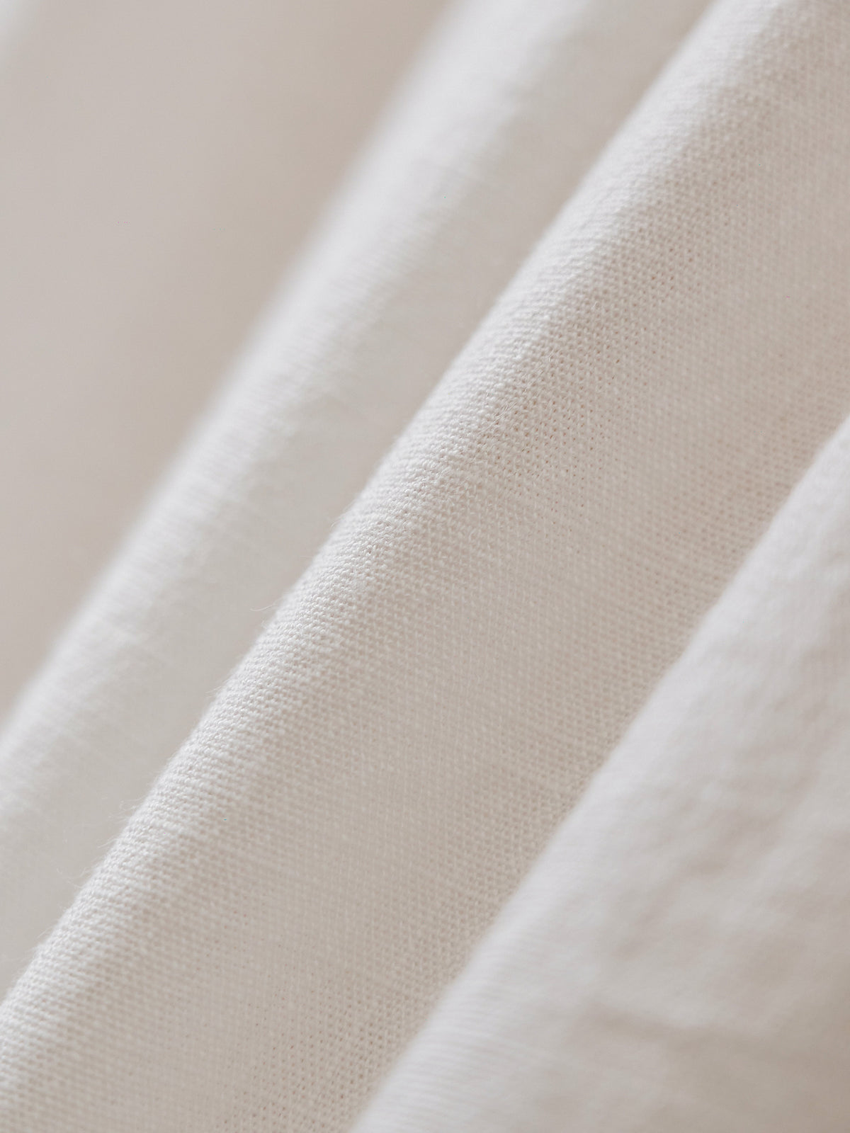 Linen Blend Buttoned Blouse