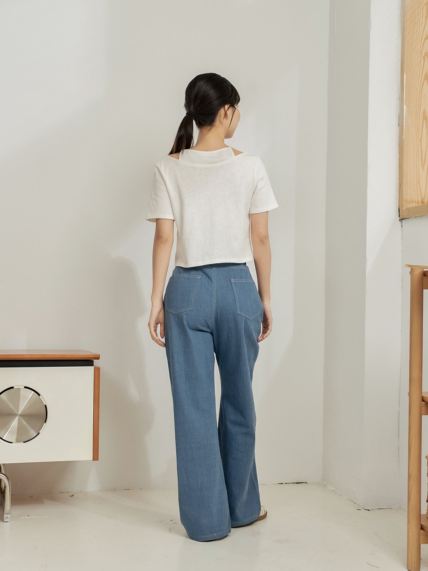 Layered Buttoned Top