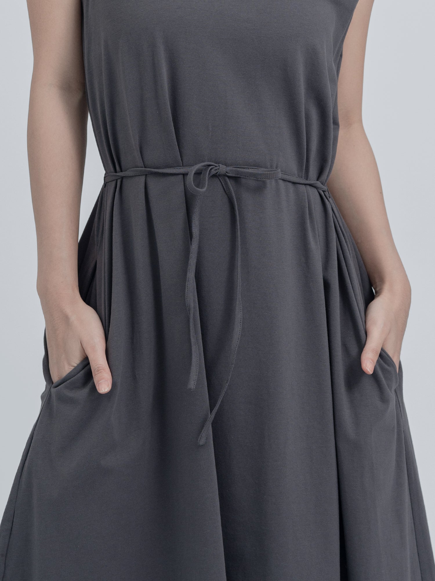 Isadora Sleeveless A-line Maxi Dress