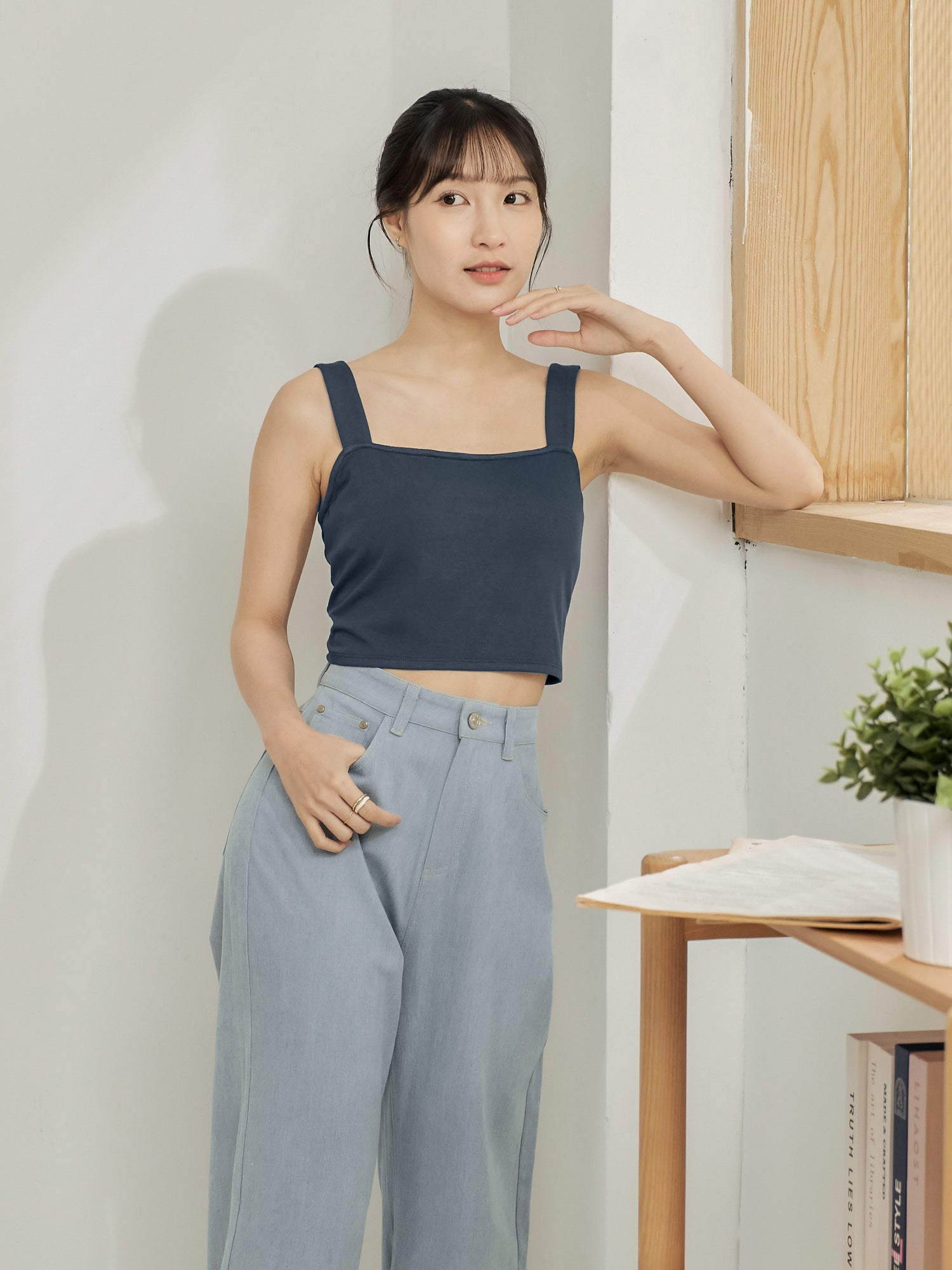 Wide Strap Tank Top