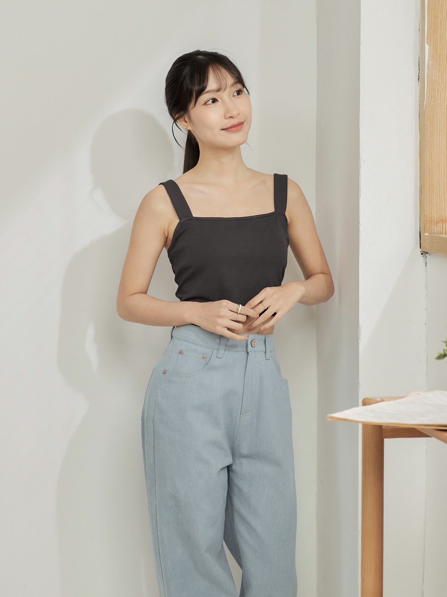Wide Strap Tank Top