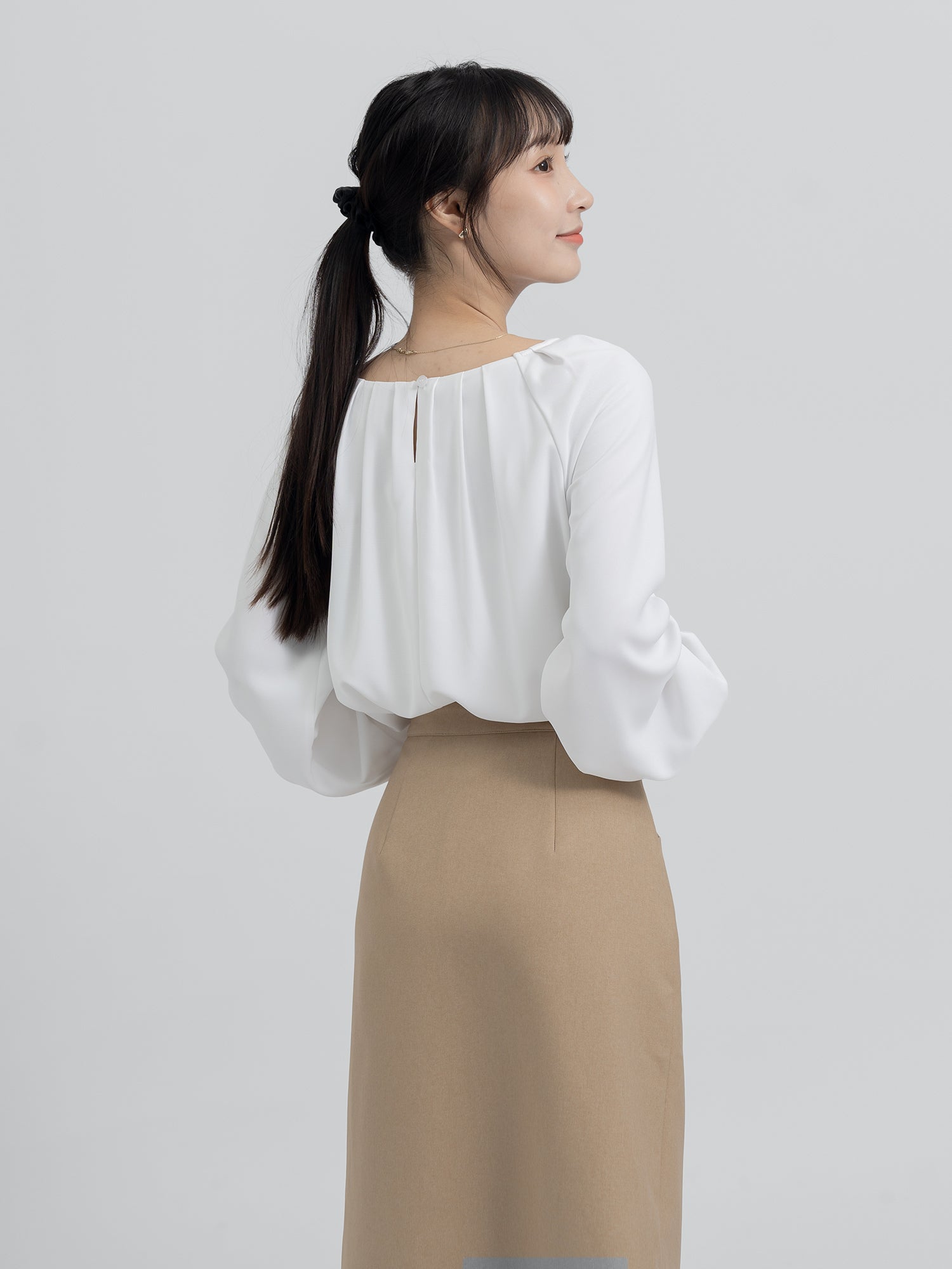 Orla Slimming Front Slit Skirt