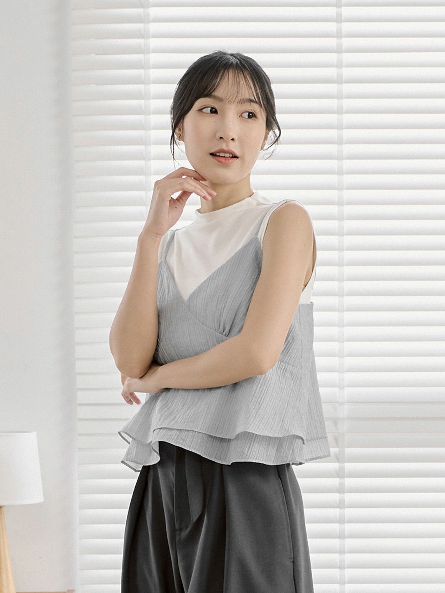 Striped Layer Cami Top