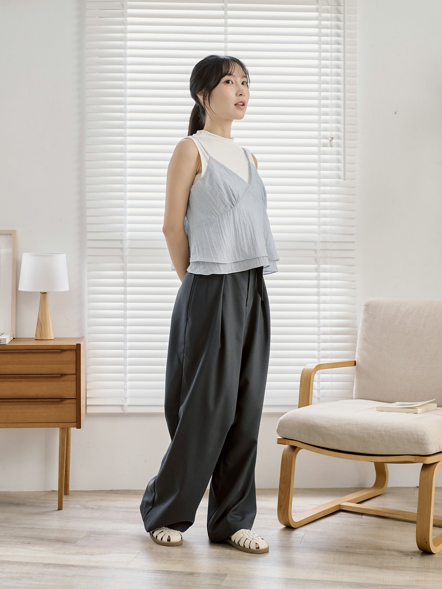 Striped Layer Cami Top