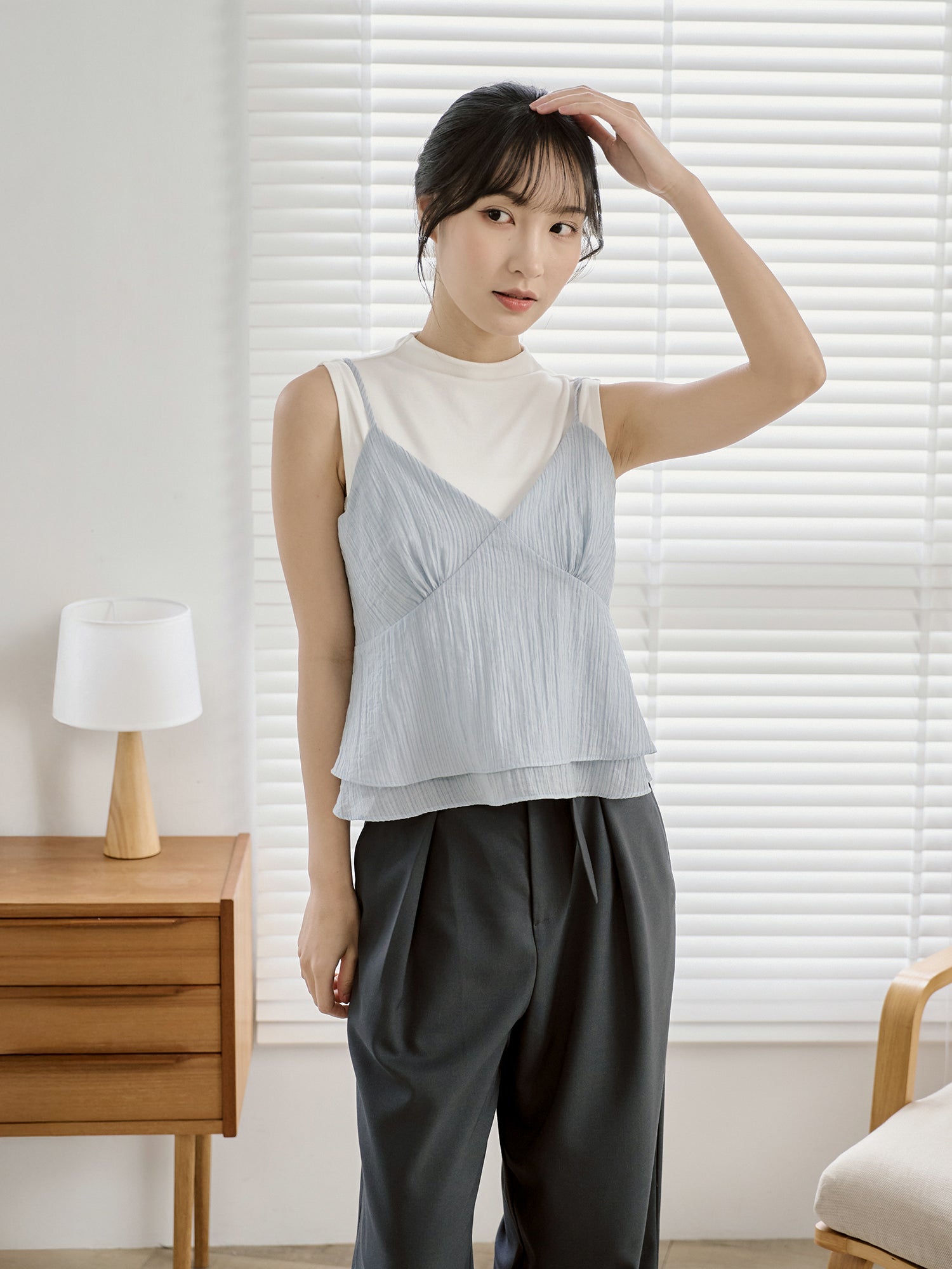 Striped Layer Cami Top