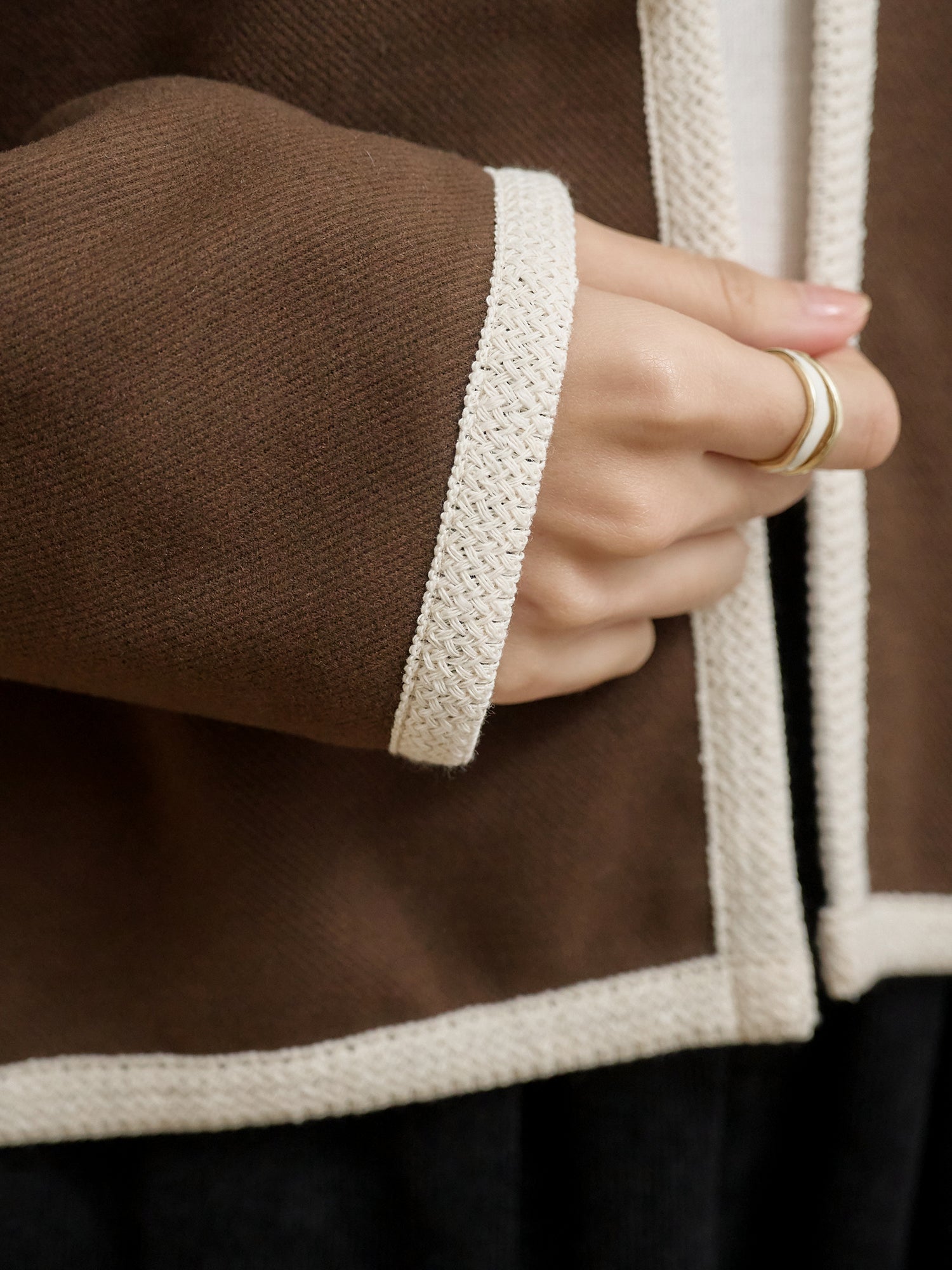 Premium Tie Front Coat