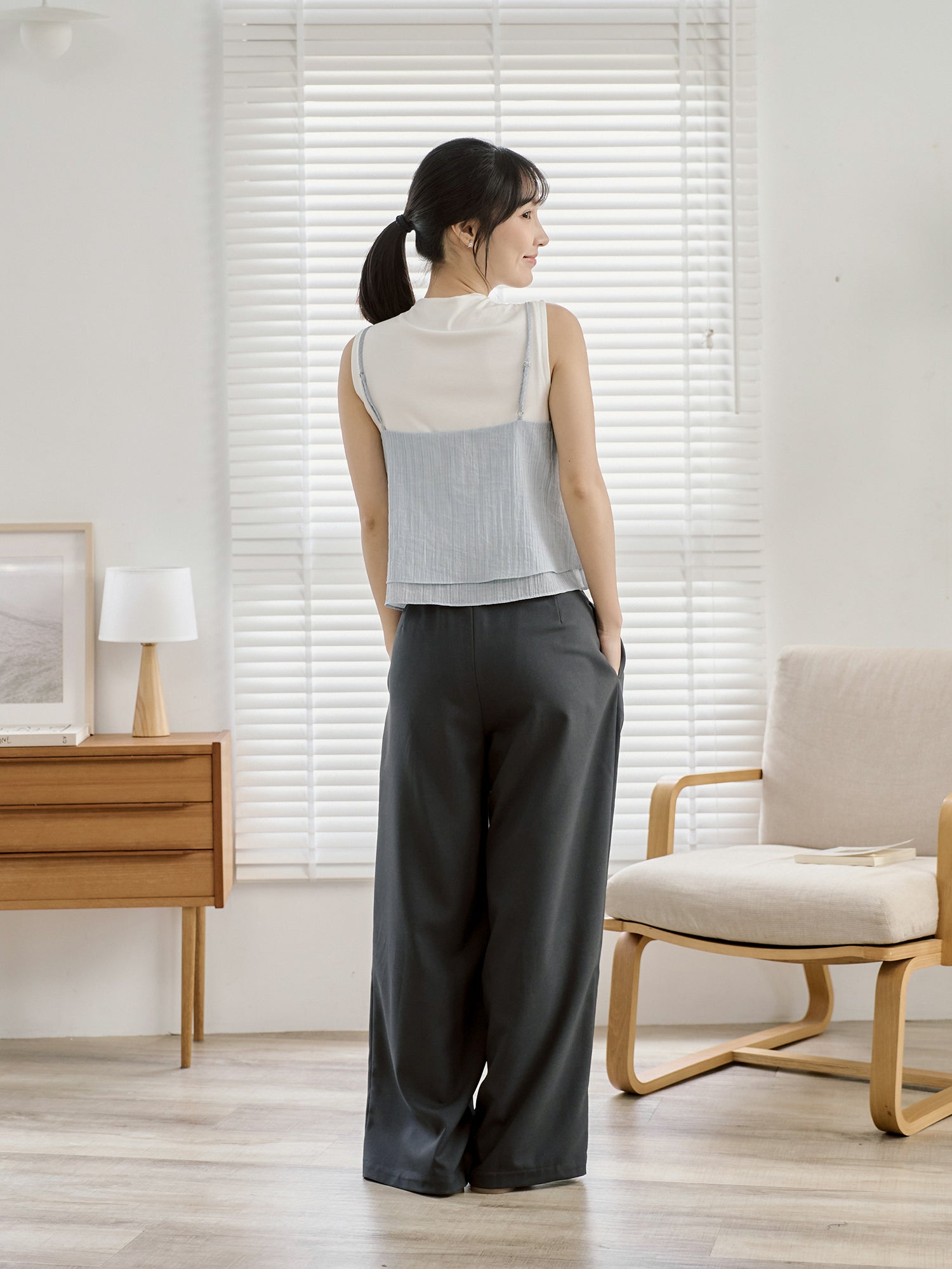 Striped Layer Cami Top