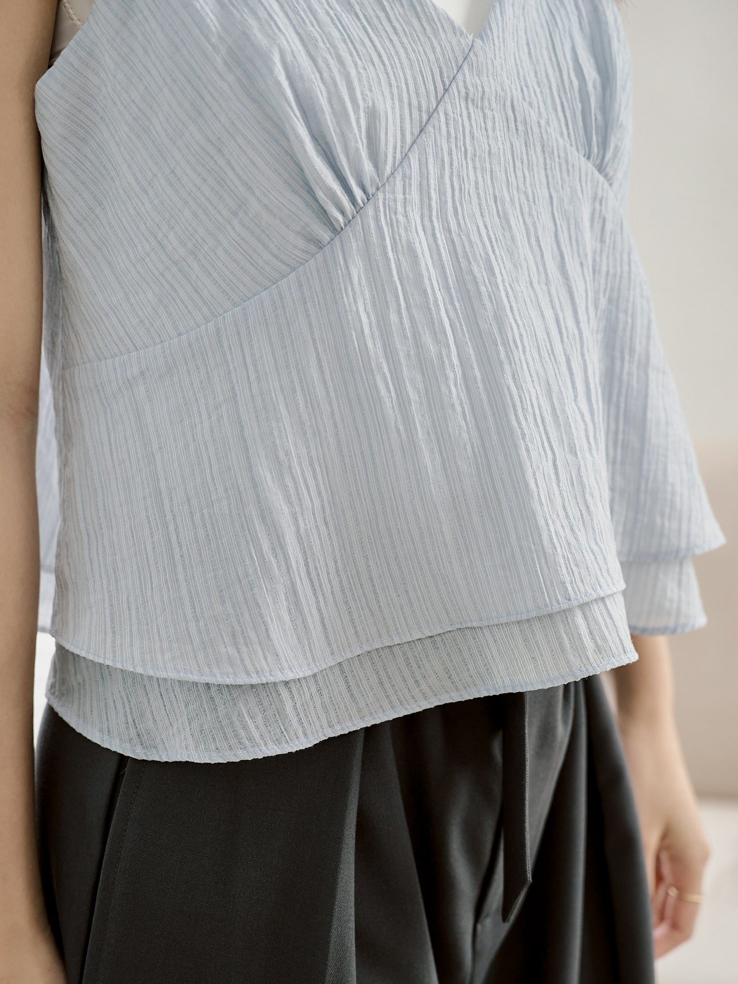 Striped Layer Cami Top