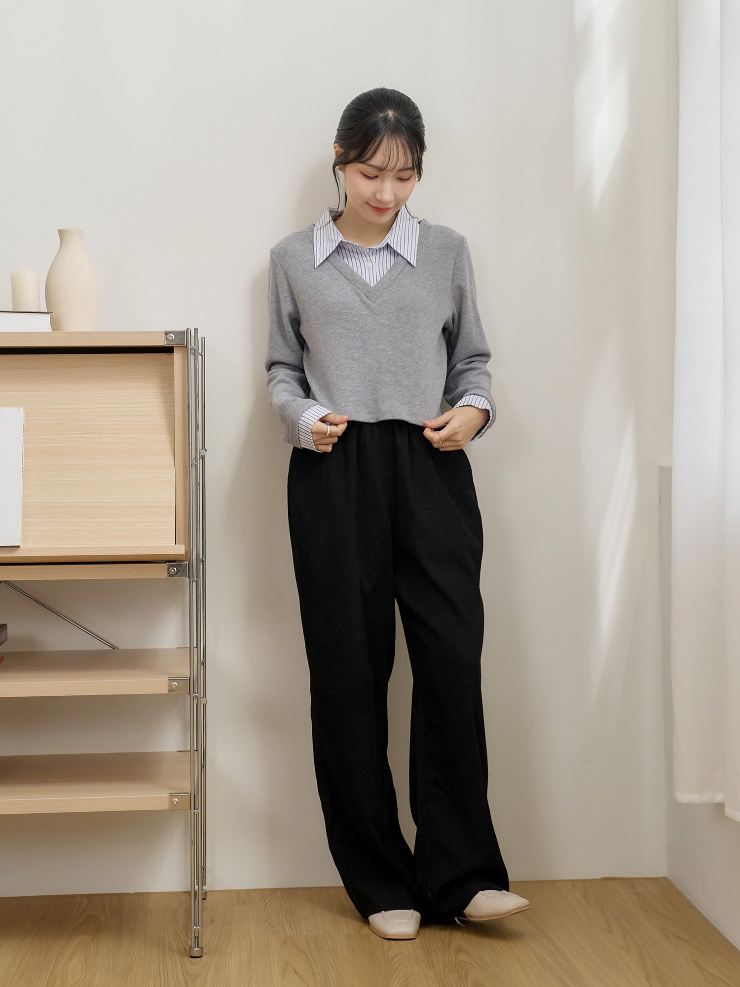 Cashmere Layered Shirt