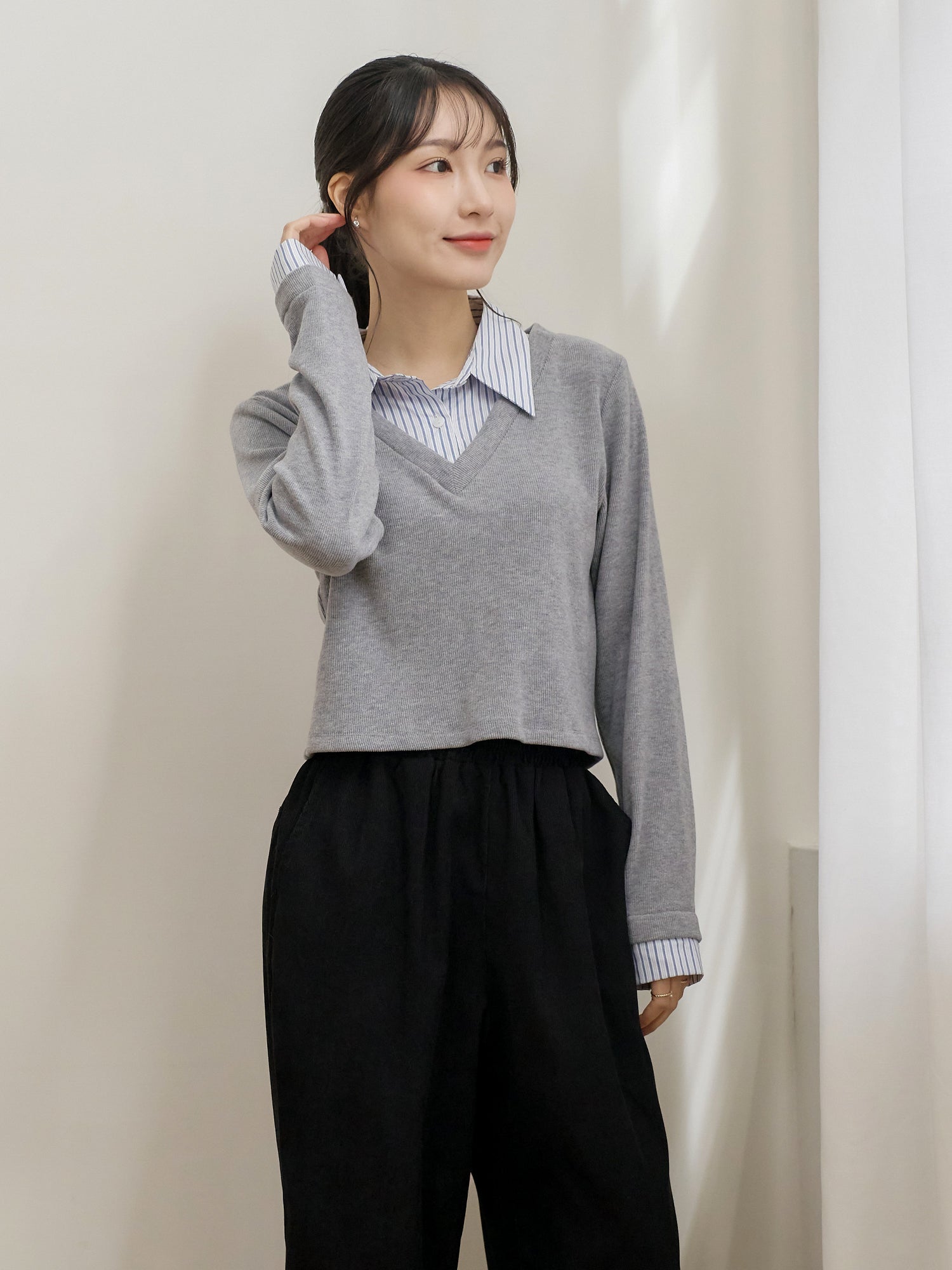Cashmere Layered Shirt