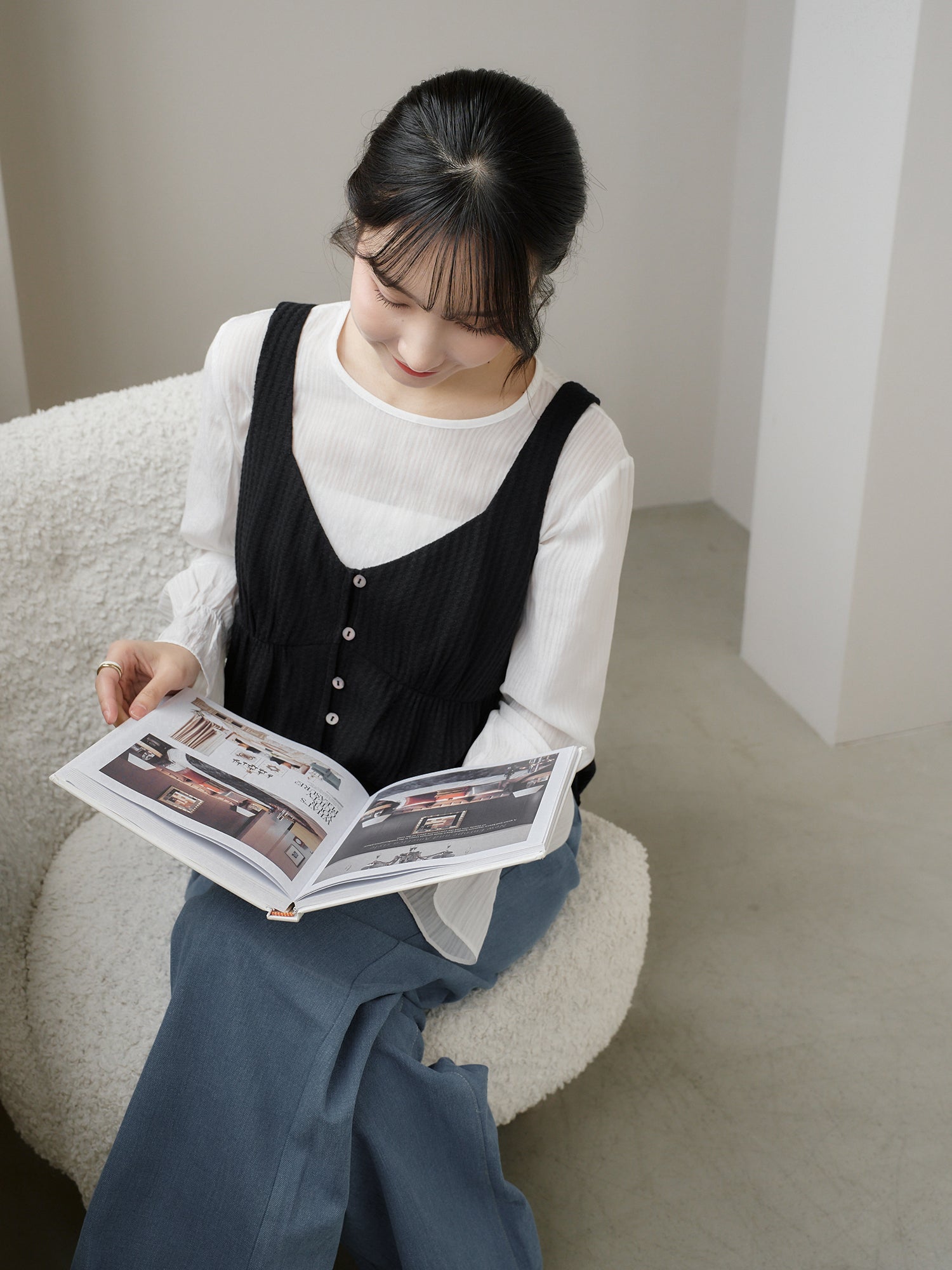 Waffle Sleeveless Top