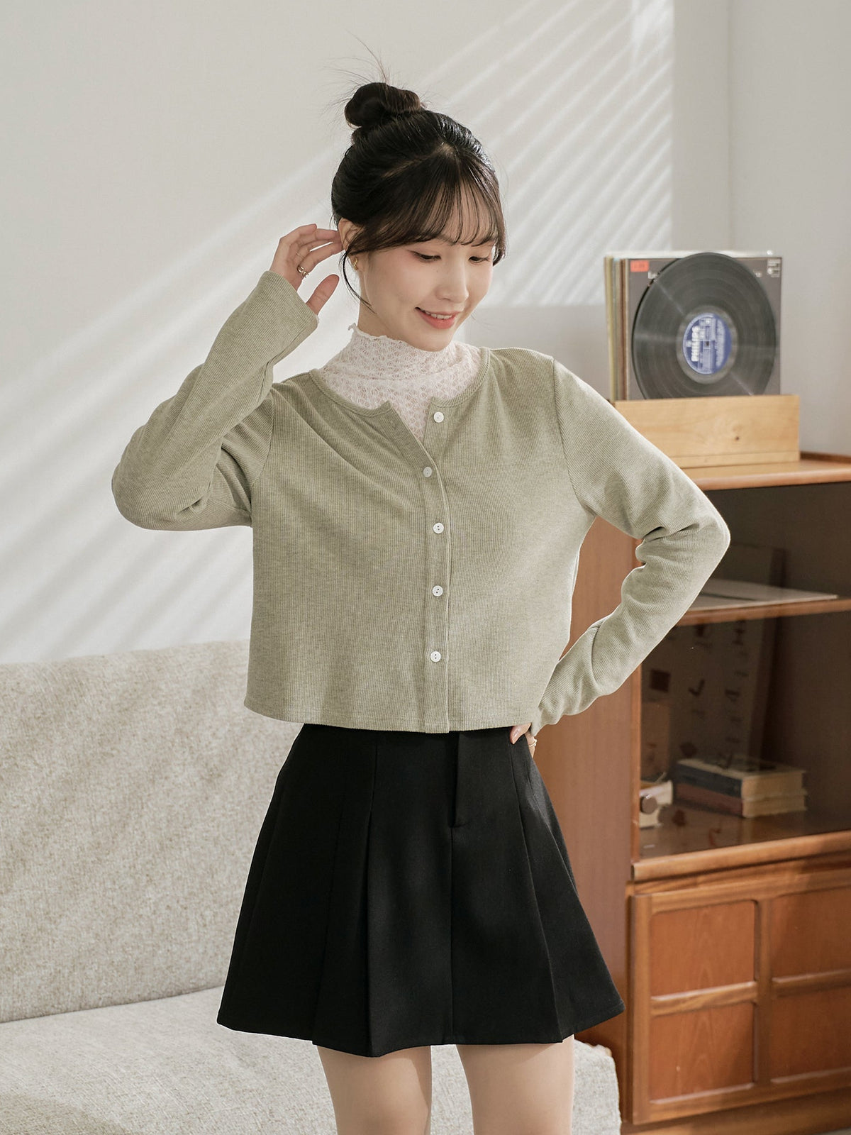 Soft Touch Cashmere Buttoned Cardigan